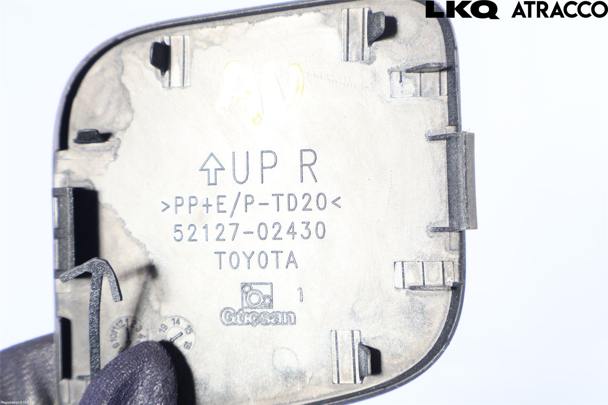 Toyota AURIS 13-19 Støtfanger Foran Hjørne Høyr