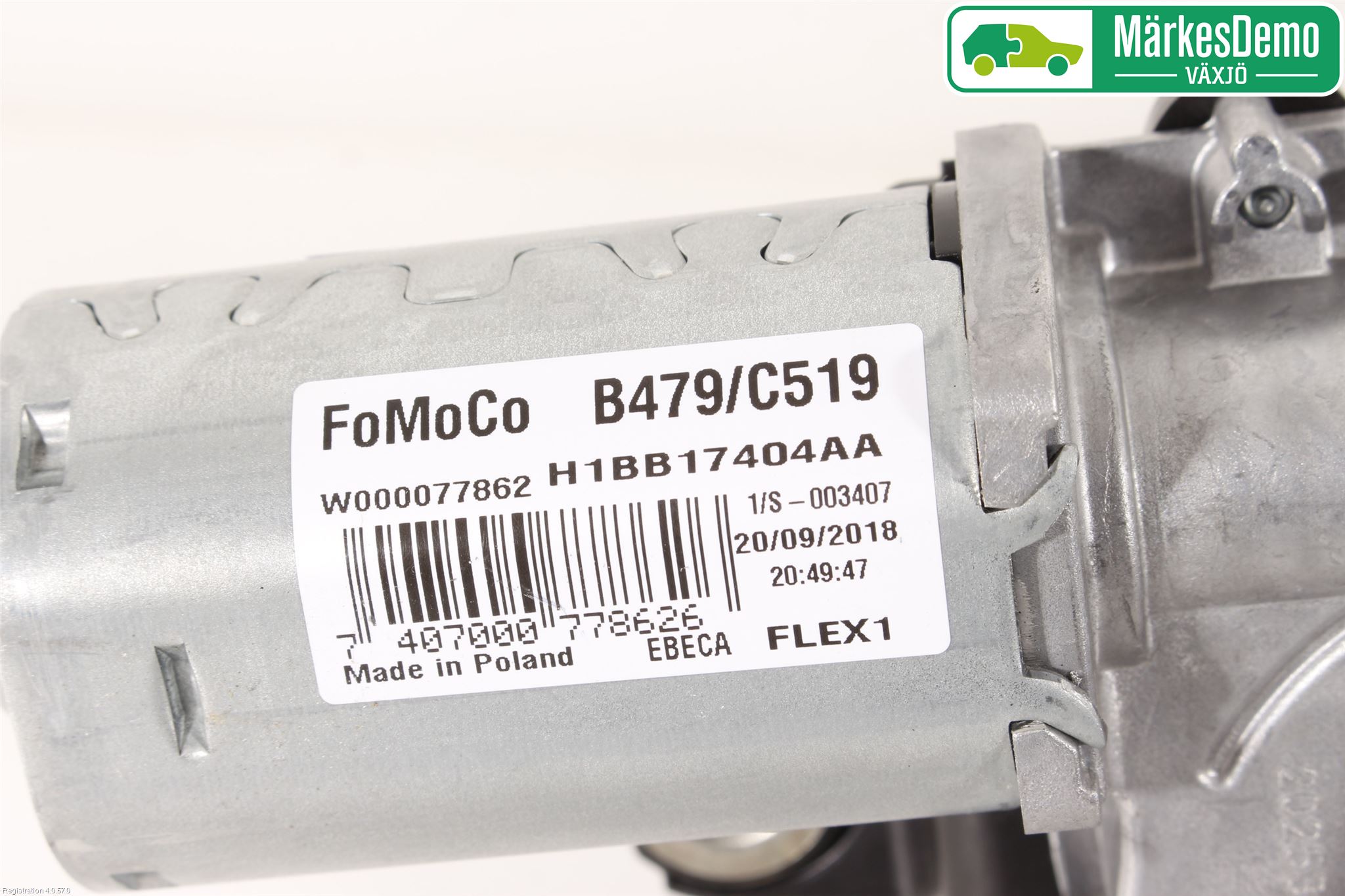 Ford FIESTA (VII) 18-23 Viskermotor Bakluke