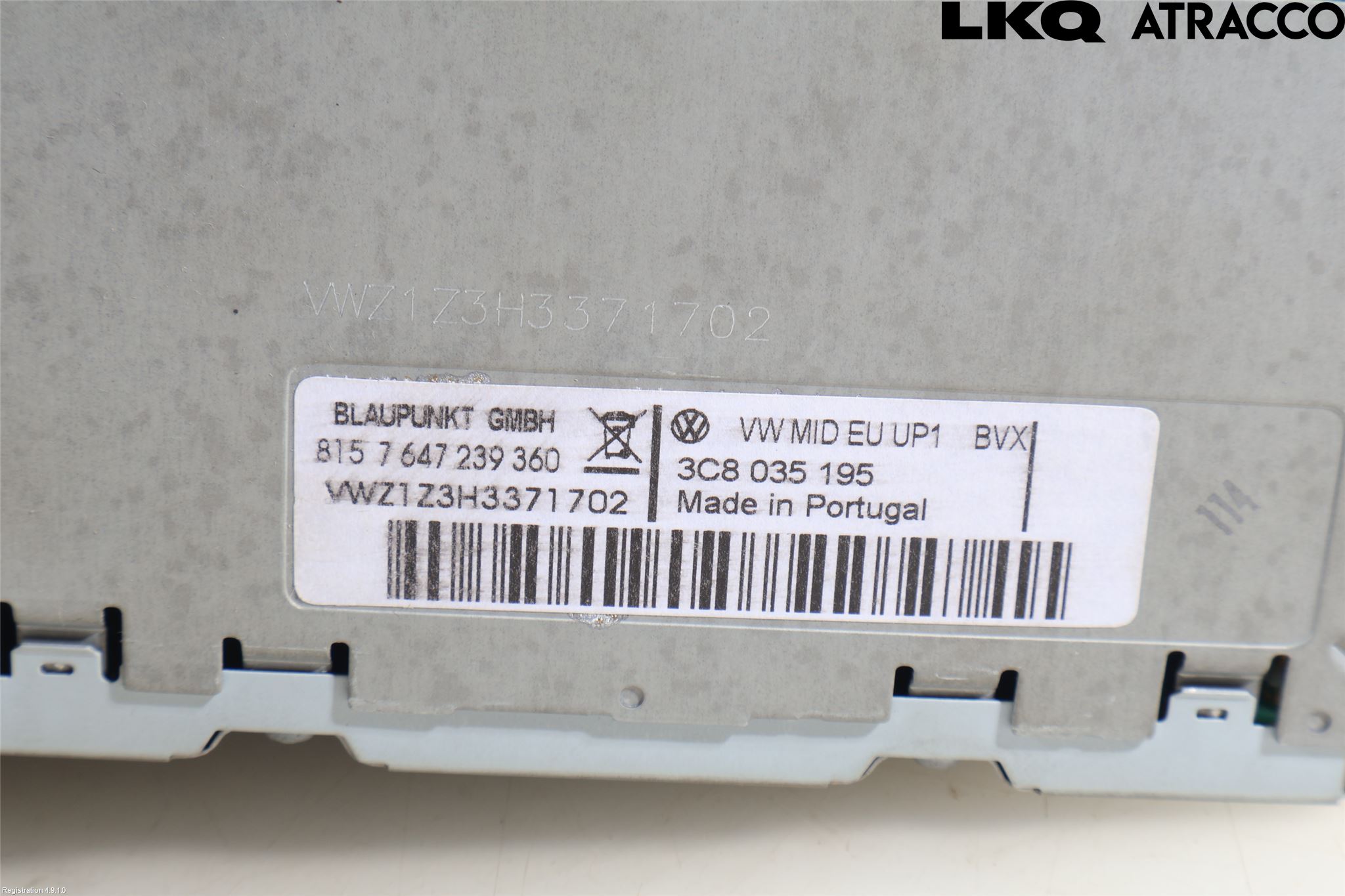 Volkswagen VW SCIROCCO 09-17 Stereo Radio Med Cd