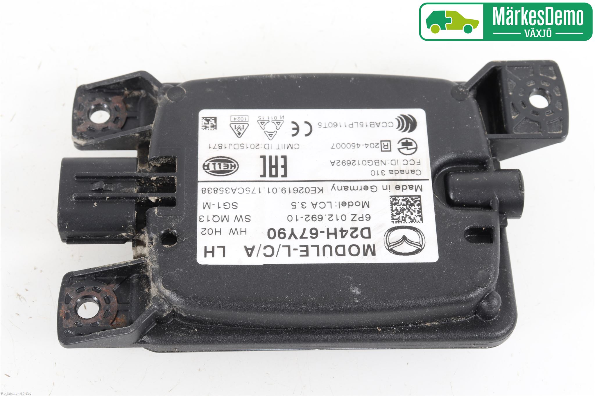 Mazda CX-3 Sensor Kollisjonsbeskyttelse