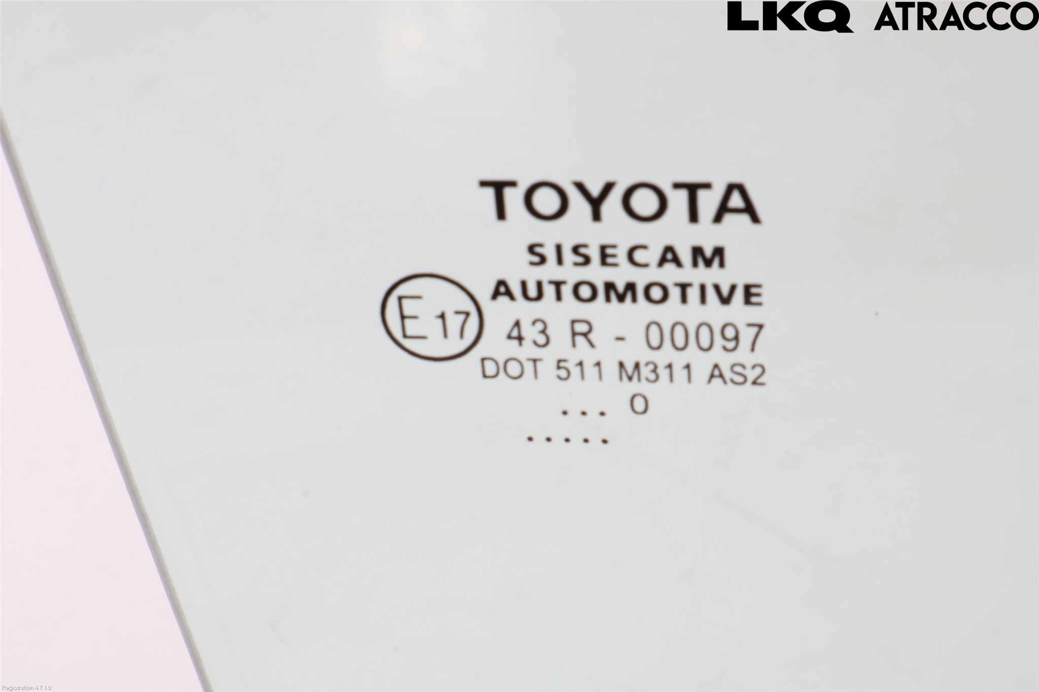 Toyota C-HR 16-23 Dørrute Bak Høyre 4Dørs