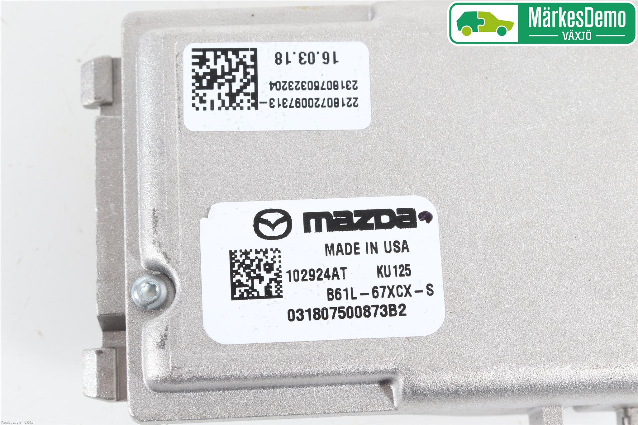 Mazda CX-5 17- Sensor Kollisjonsbeskyttelse