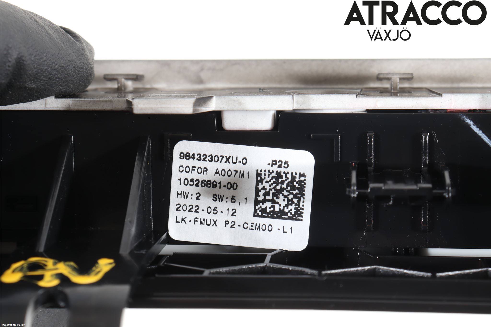 Peugeot 208/E-208 20- Varme Ac Betjening-Display