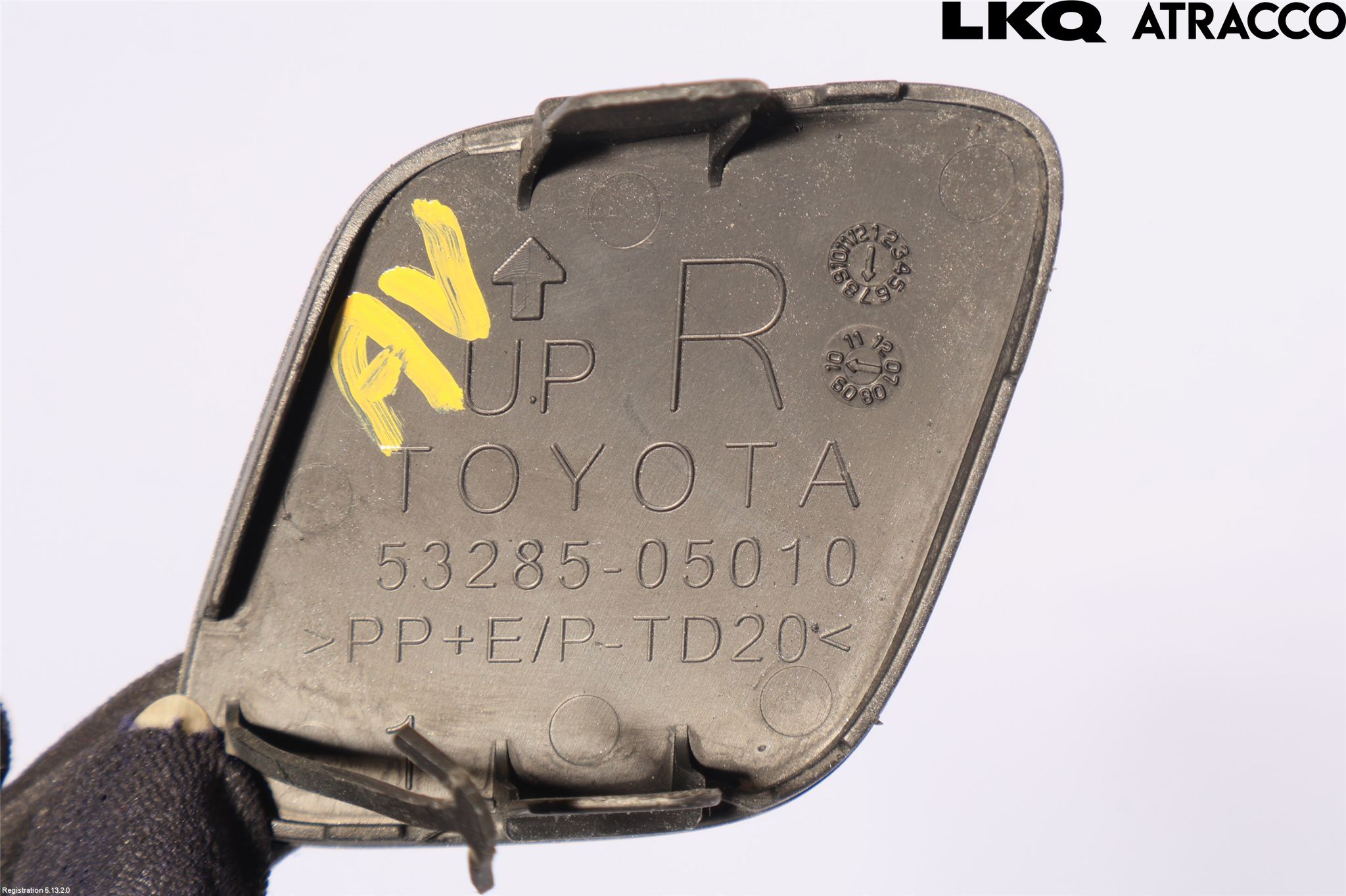 Toyota AVENSIS 09-15 Støtfanger Foran Hjørne Høyr