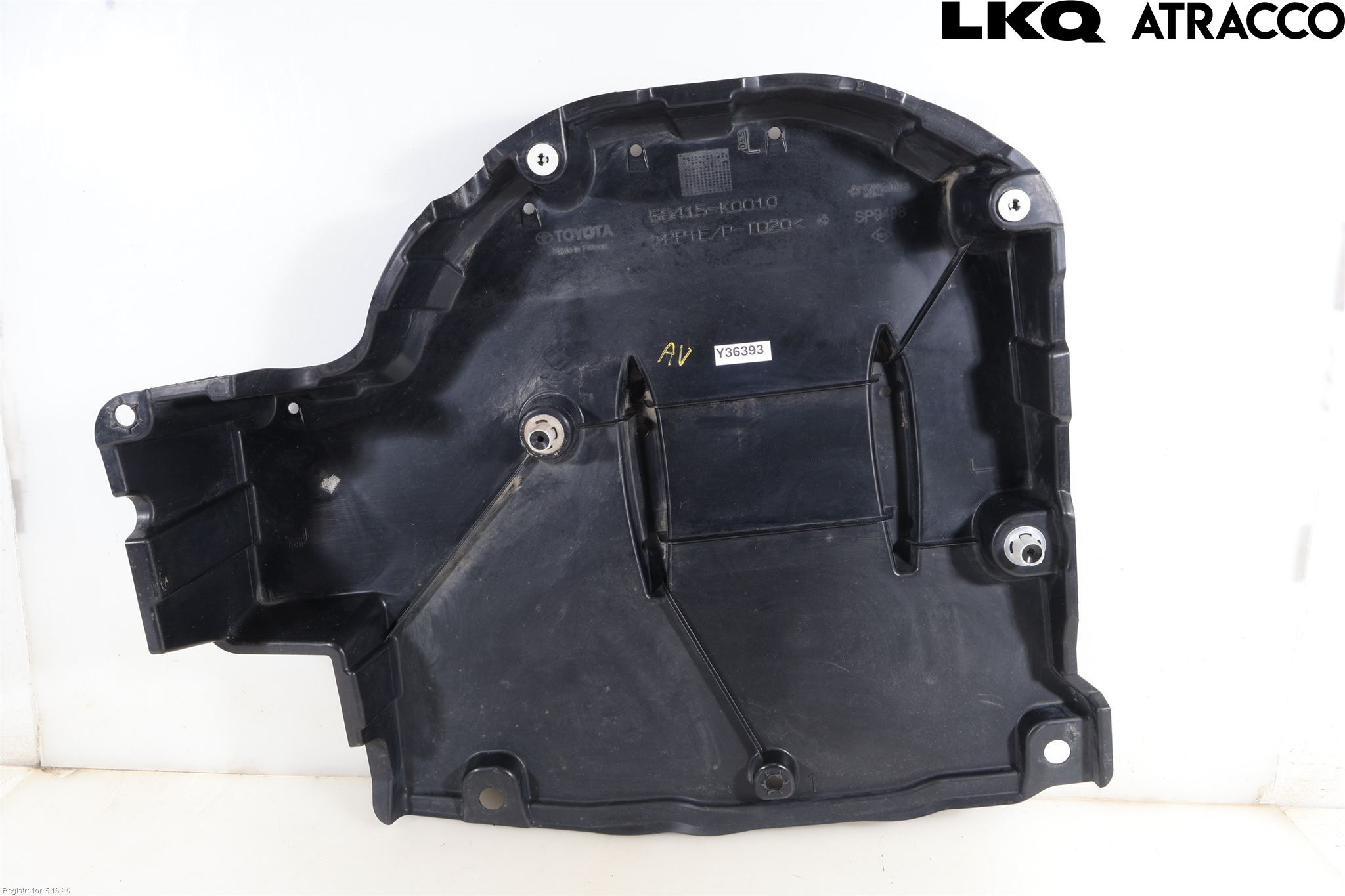 Toyota YARIS XP21 20- Bunnplate U Motor-Gear-Dørk