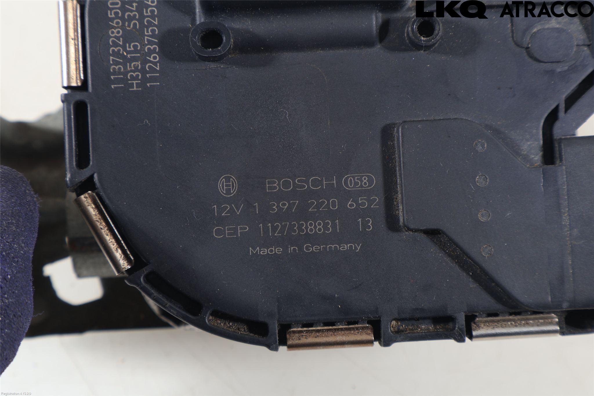 Volkswagen VW GOLF PLUS/CROSS GOLF 04-14 Viskeroverføring Frontrute