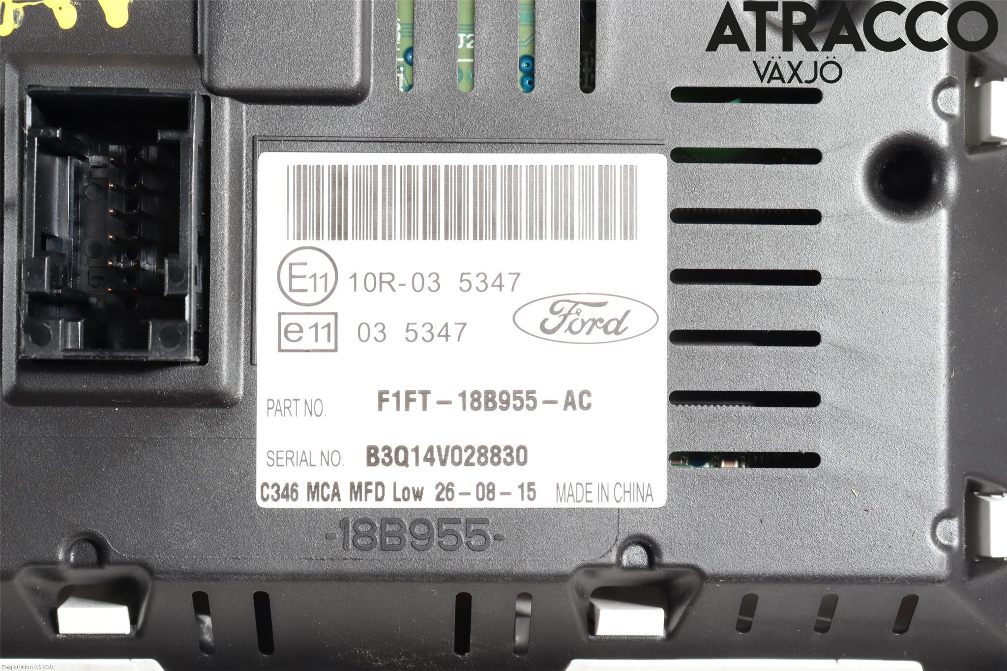 Ford FOCUS 15-18 Stereo Radio Med Cd