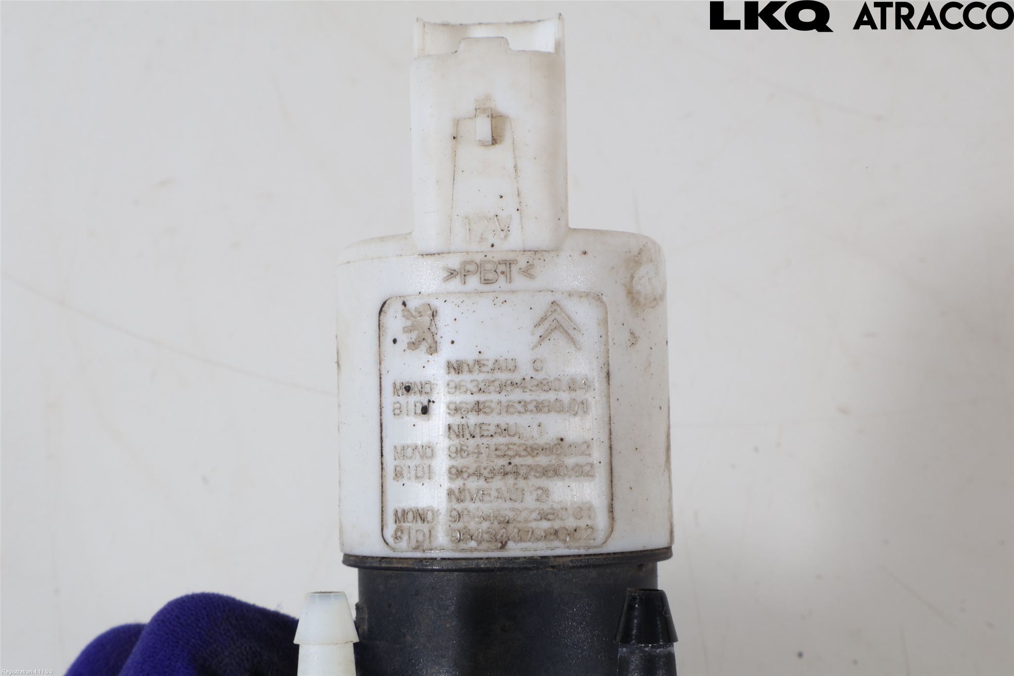 Citroen C4 II 11-18 Spylerpumpe Frontrute