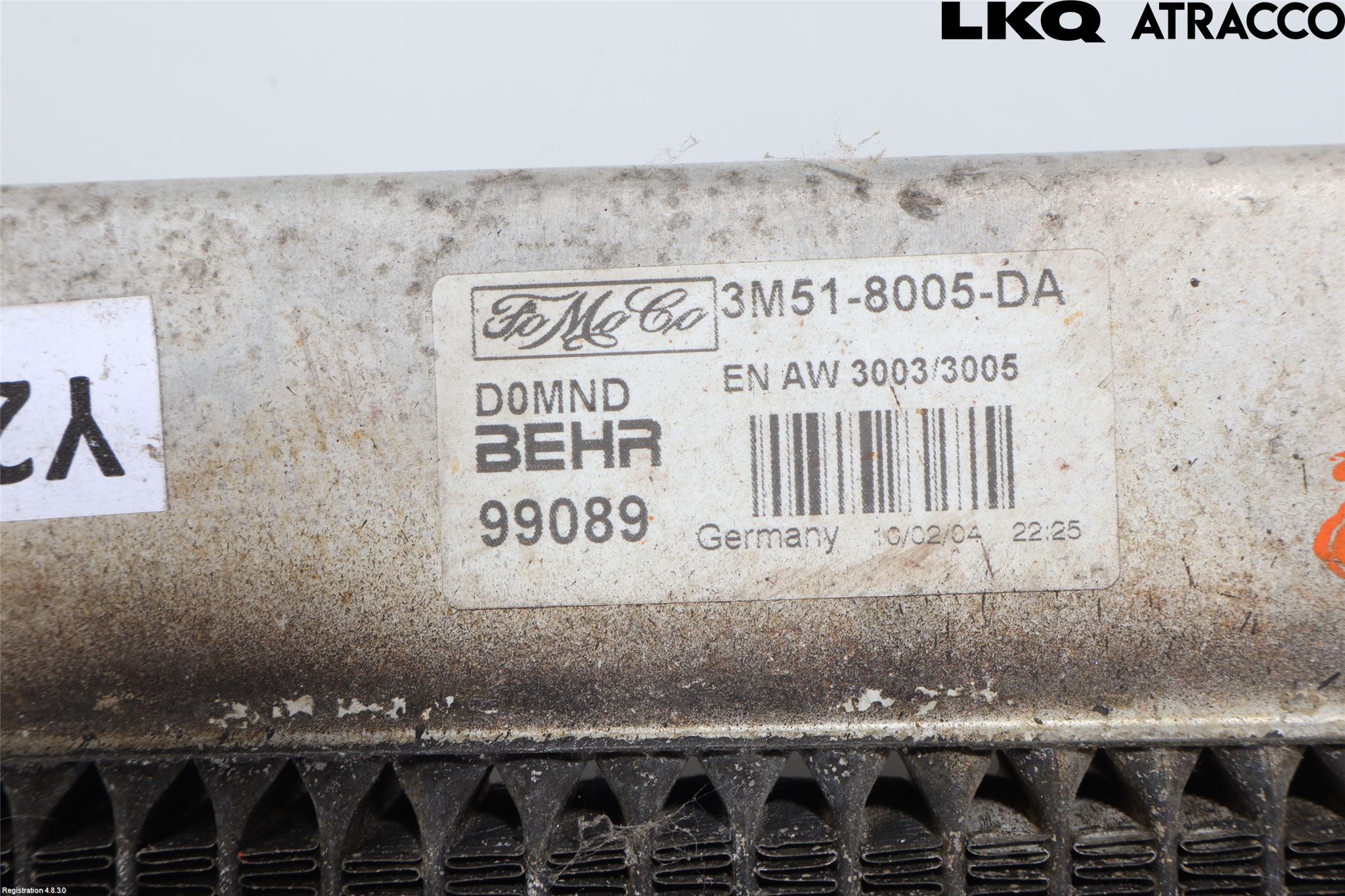 Volvo V50 04-07 Radiator Manuell