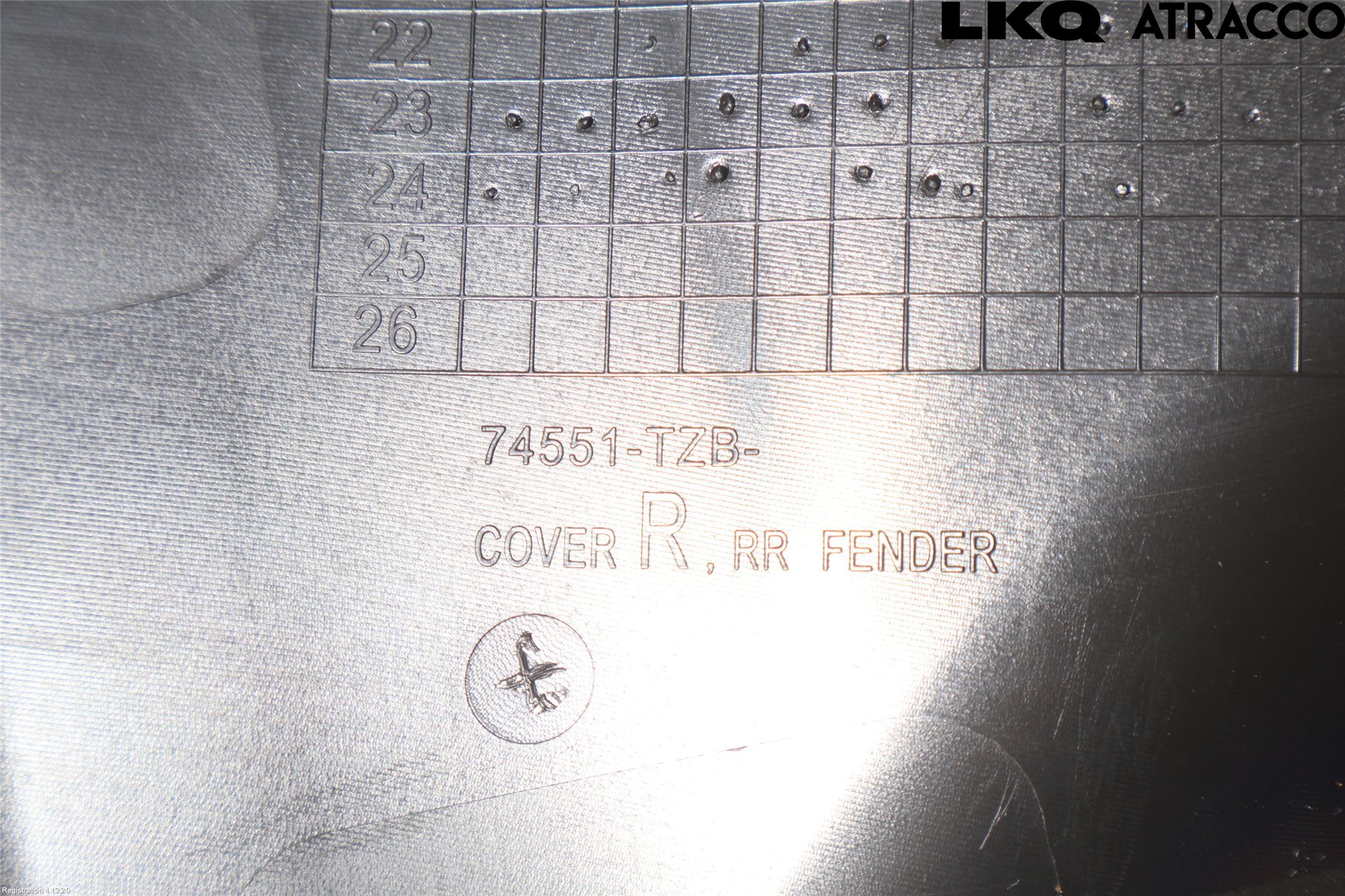 Honda JAZZ 21- Skjerm Indre