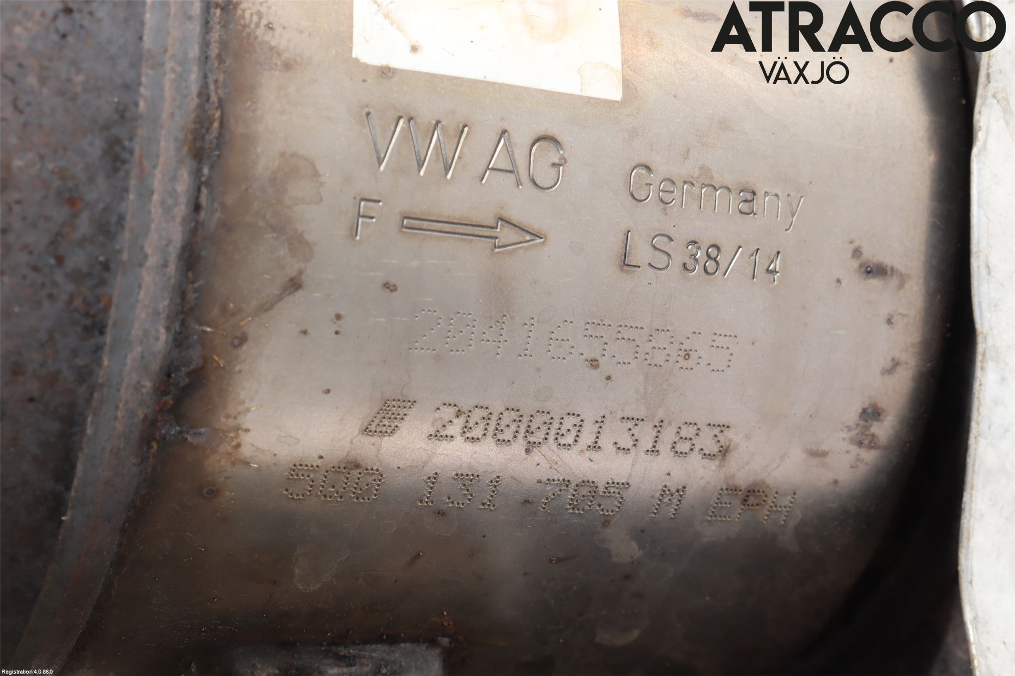 Audi A3/S3 8V 13-20 Eksos Partikketfilter