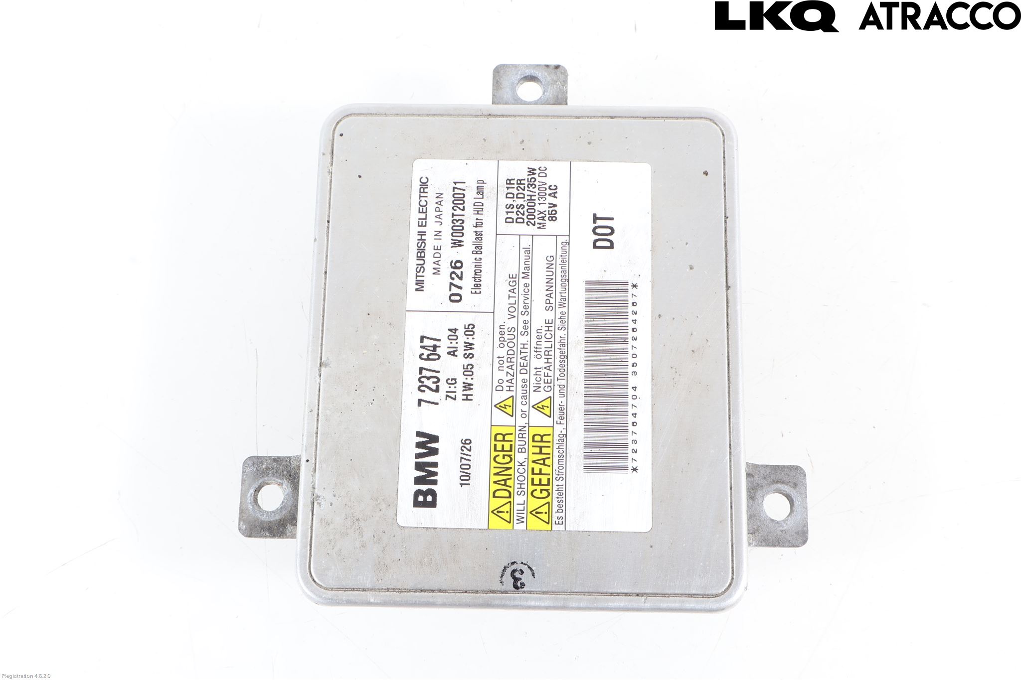 BMW 5 F10/F11/F18 09-17 Styreenhet Xenon