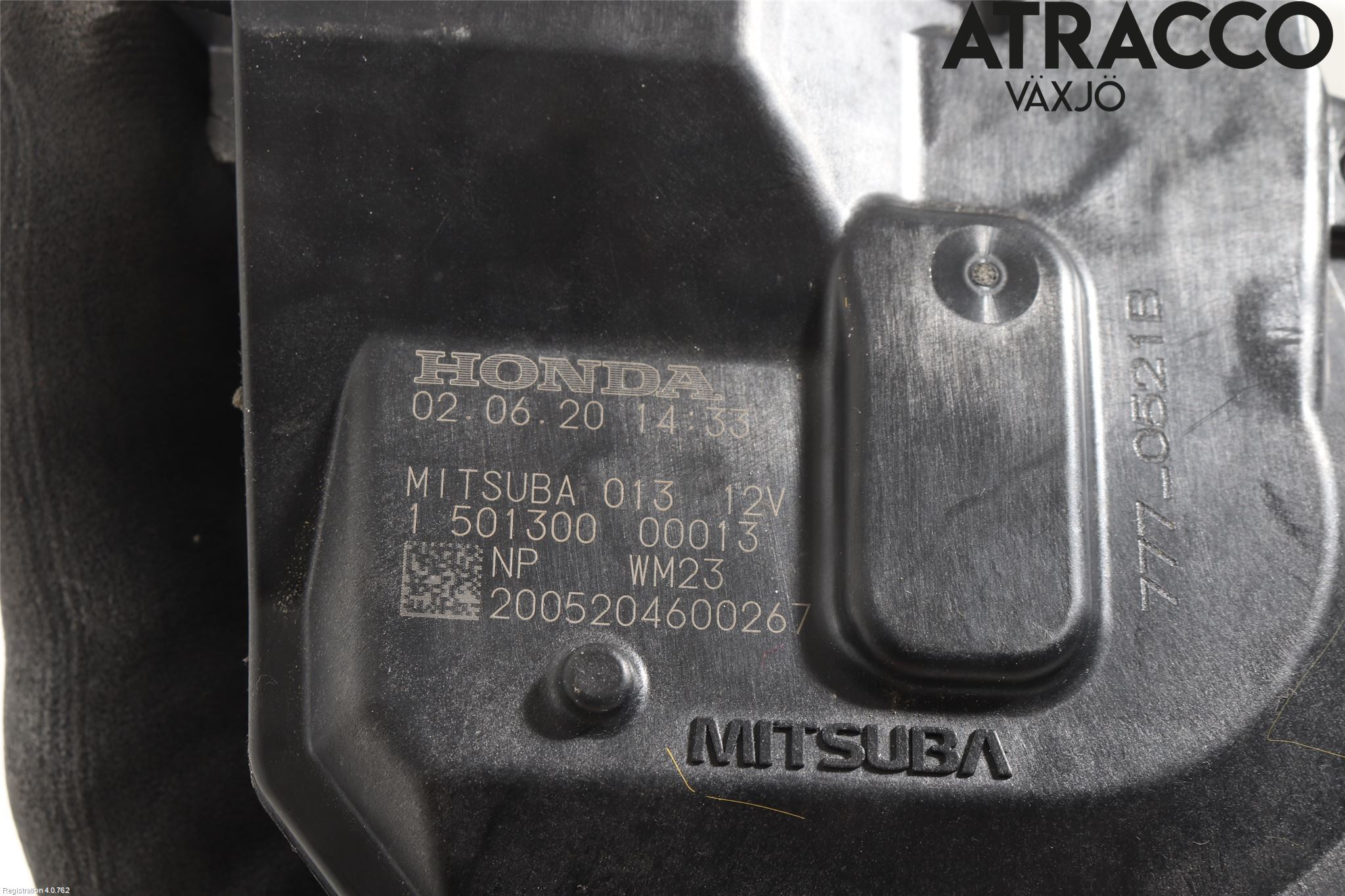 Honda E 20-23 Viskermotor Frontrute