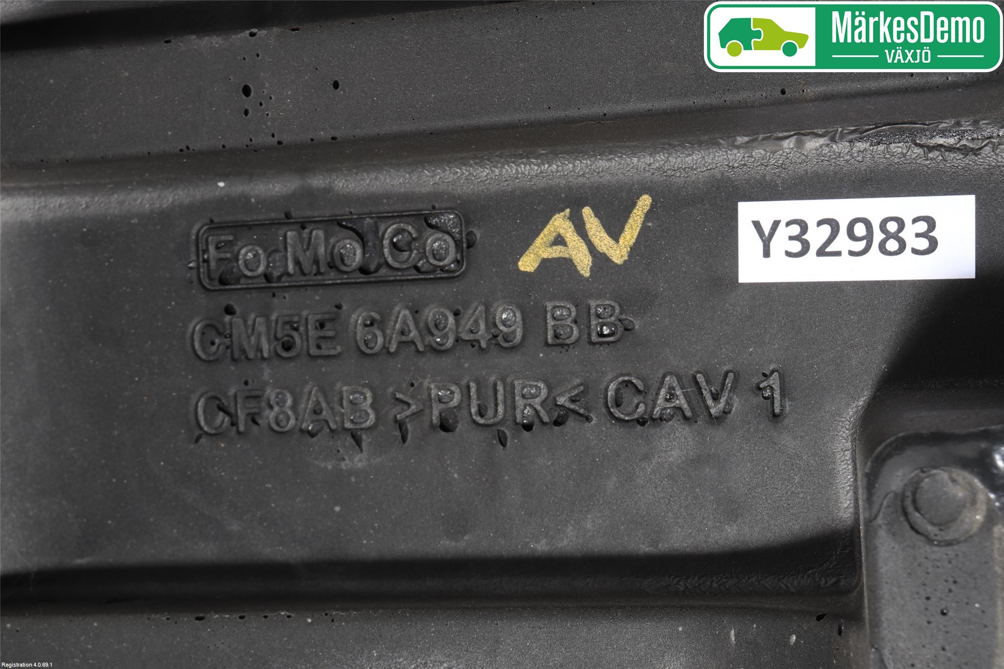 Ford FOCUS 11-14 Motor Deksel Over Motor