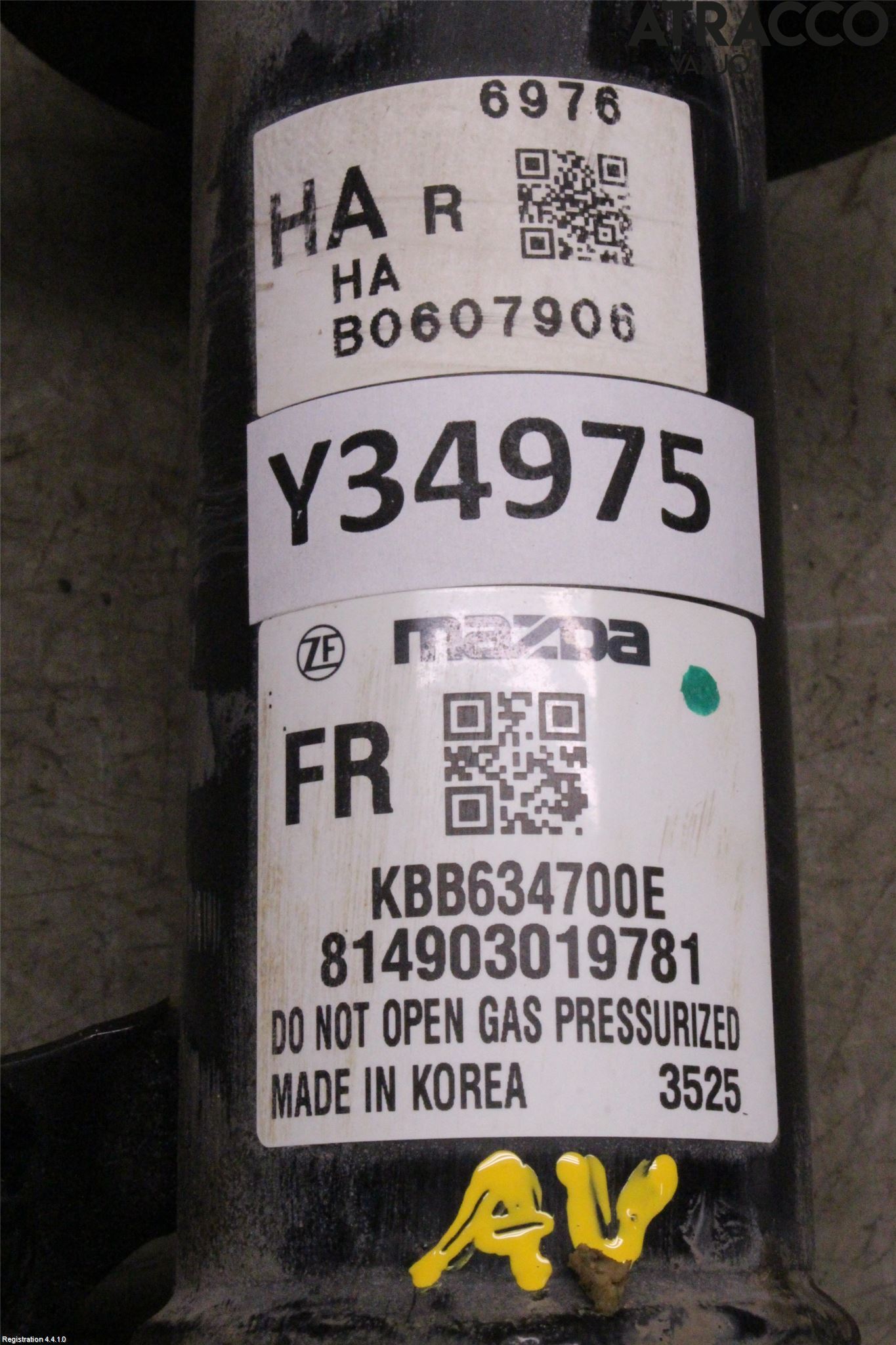 Mazda CX-60 22- Fjærbein Foran Høyre