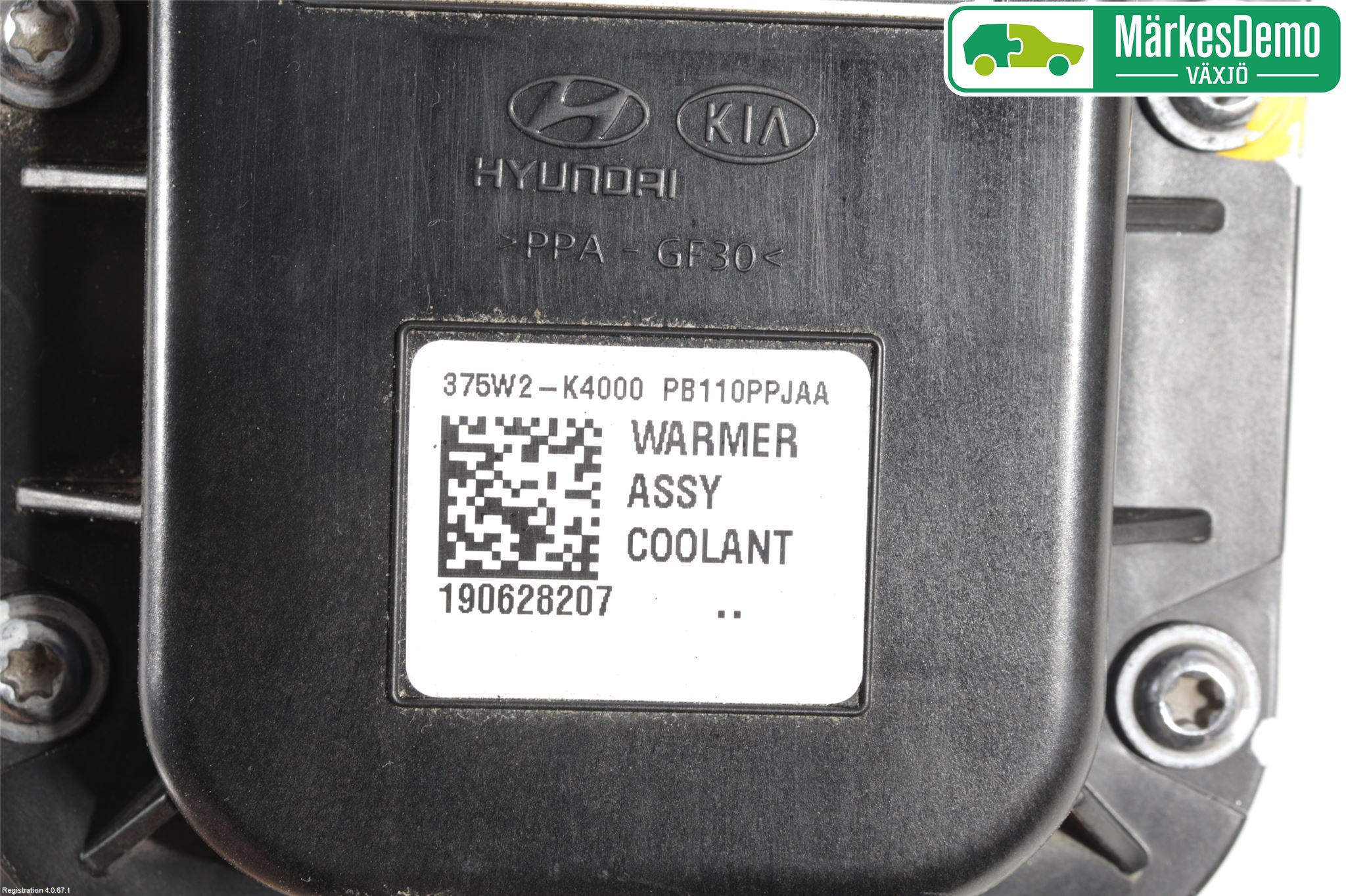 Hyundai KONA/ELECTRIC OS 18-23 Varmeapparat Register Med Ac