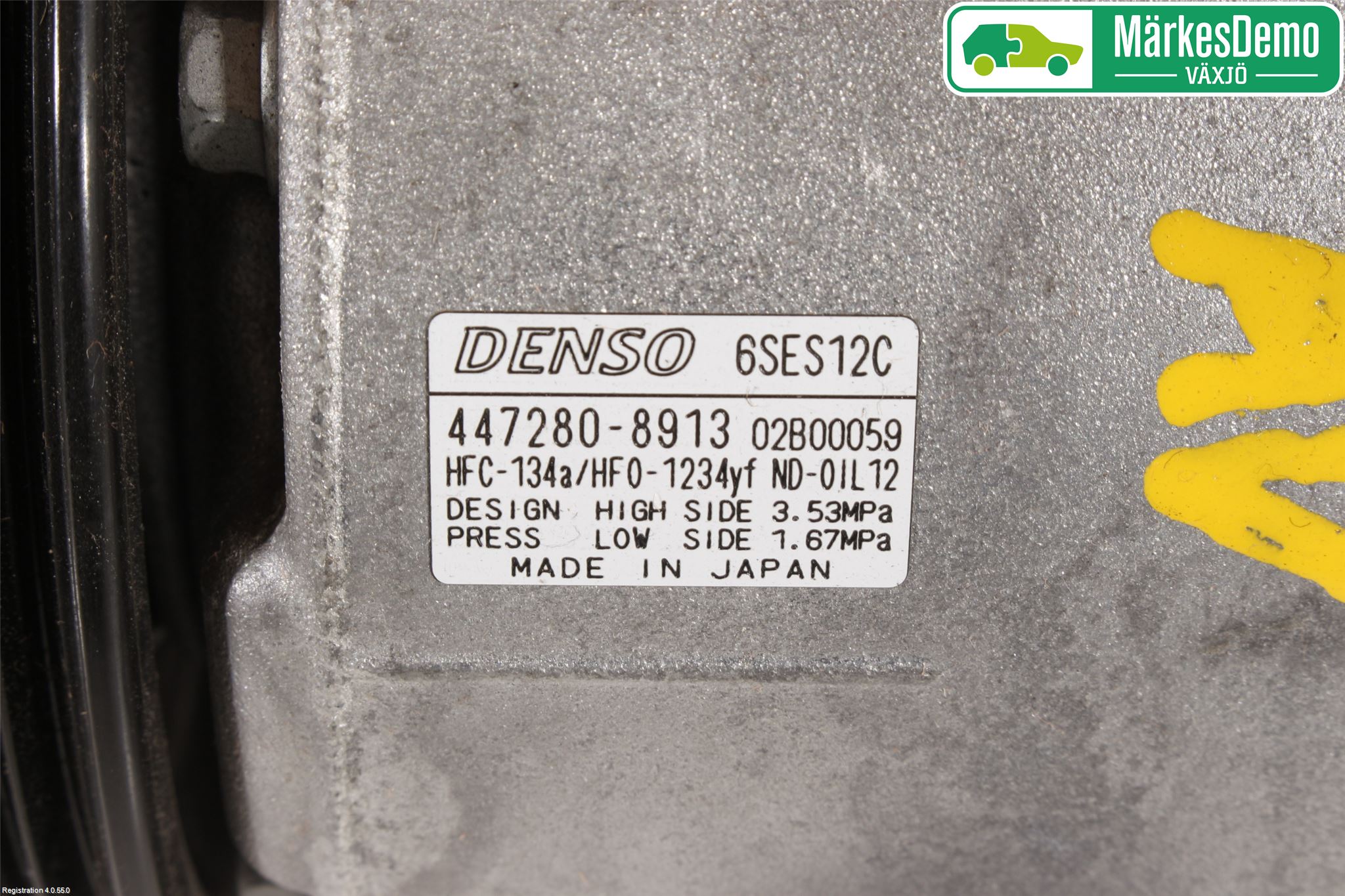 Toyota AURIS 13-19 Varme Ac Kompressor