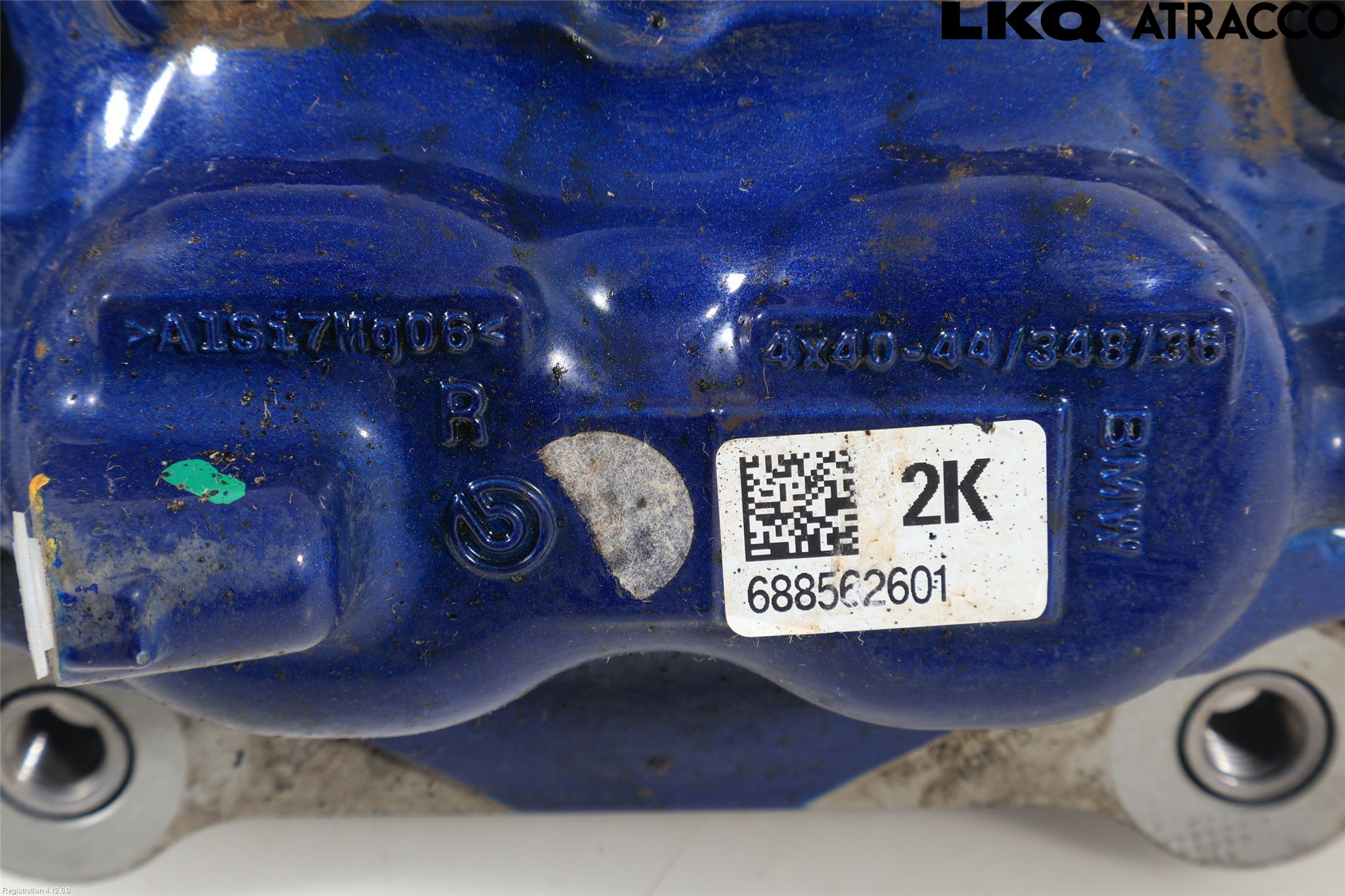 BMW 5 G30/G31/F90 17-23 Bremsecaliper Foran Høyre