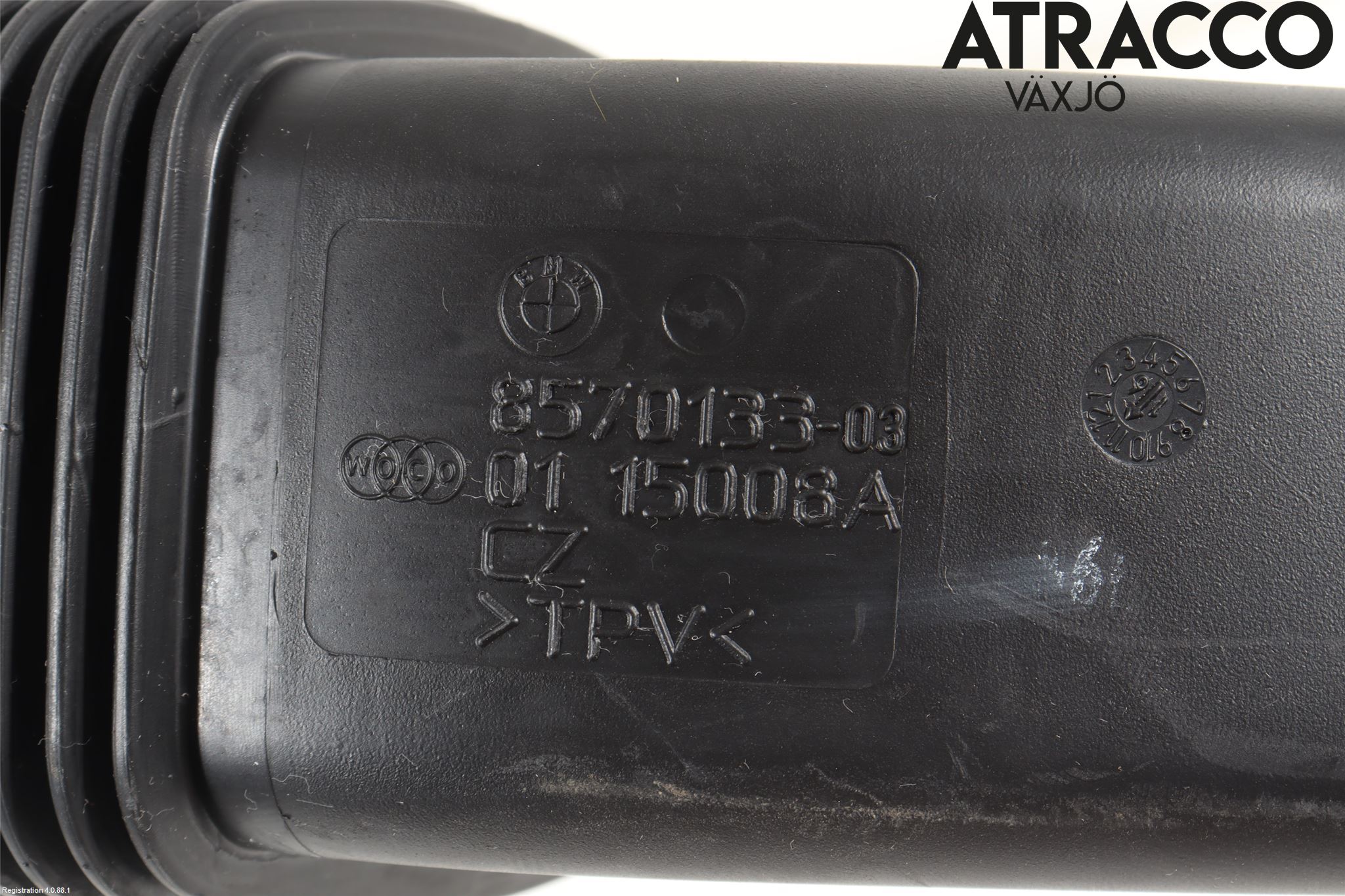 BMW 5 F10/F11/F18 09-17 Forg-Belg-Rør Mot Luftr