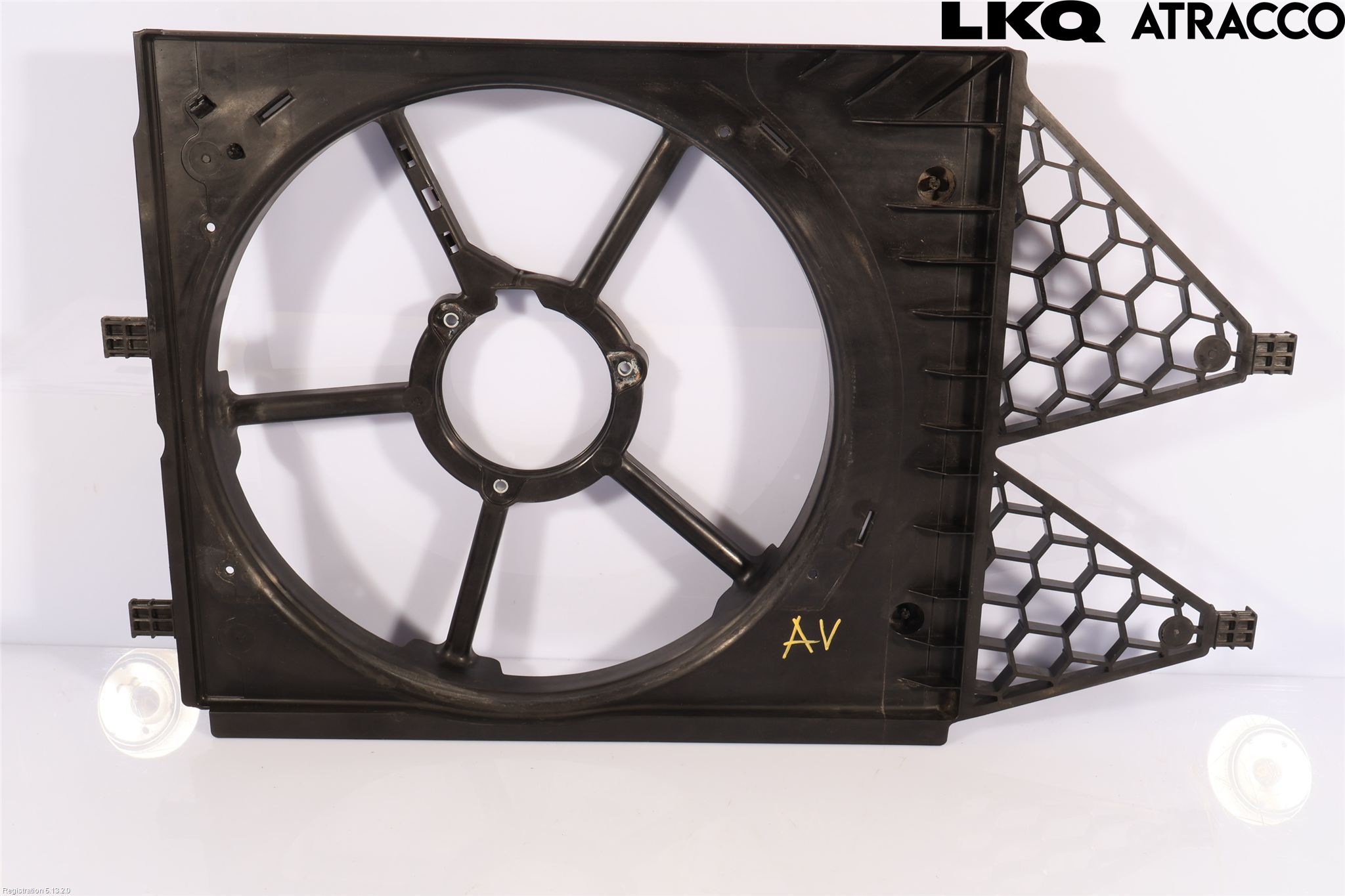 Volkswagen VW POLO 10-17 Kjølevifte-Radiator Hus-Kåpe