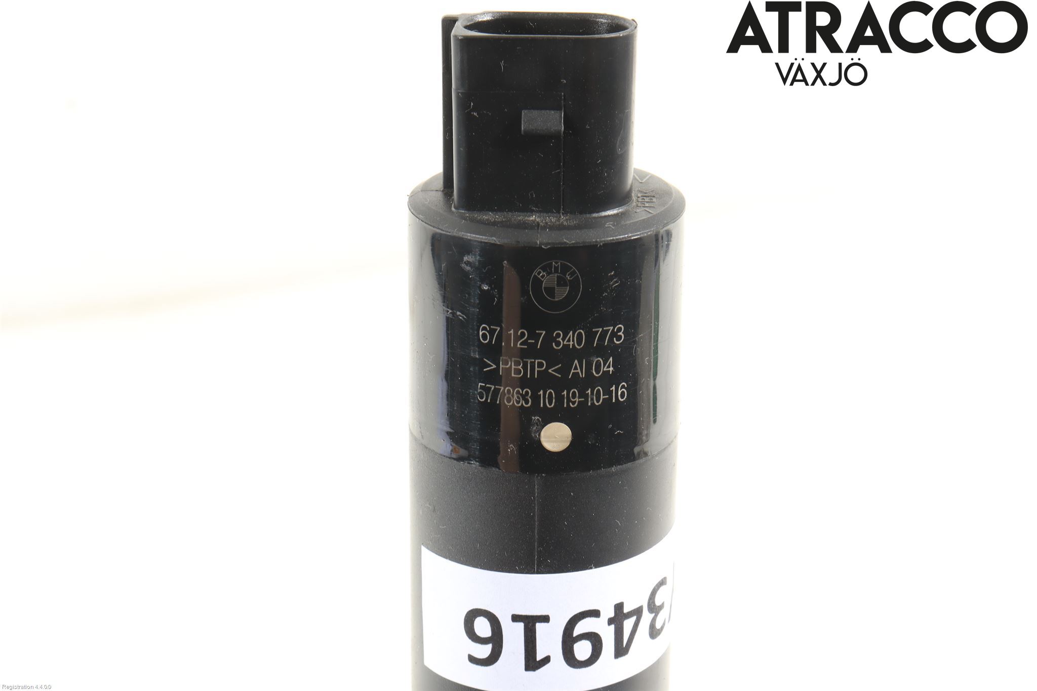 BMW 5 G30/G31/F90 17-23 Spylerpumpe Høytrykk