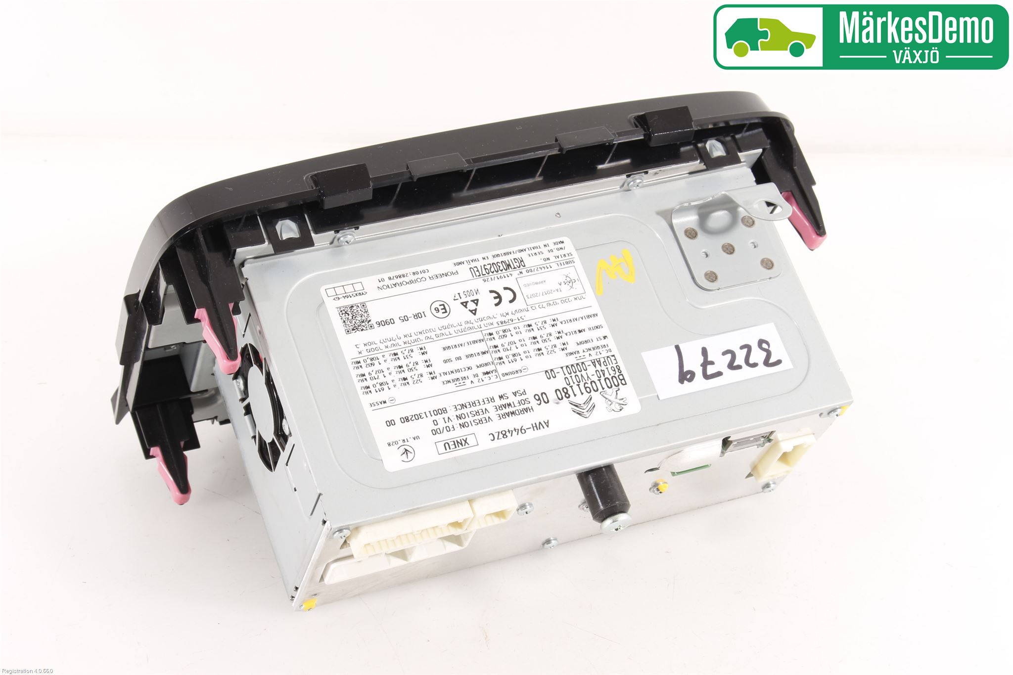 Toyota AYGO 15-21 Stereo Radio Med Cd
