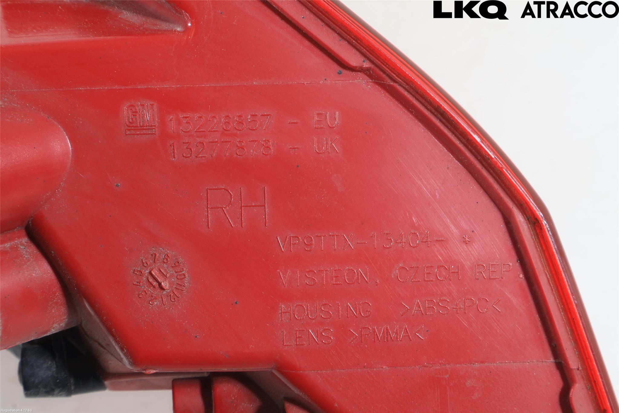 Opel INSIGNIA 09-16 Baklykt Høyre