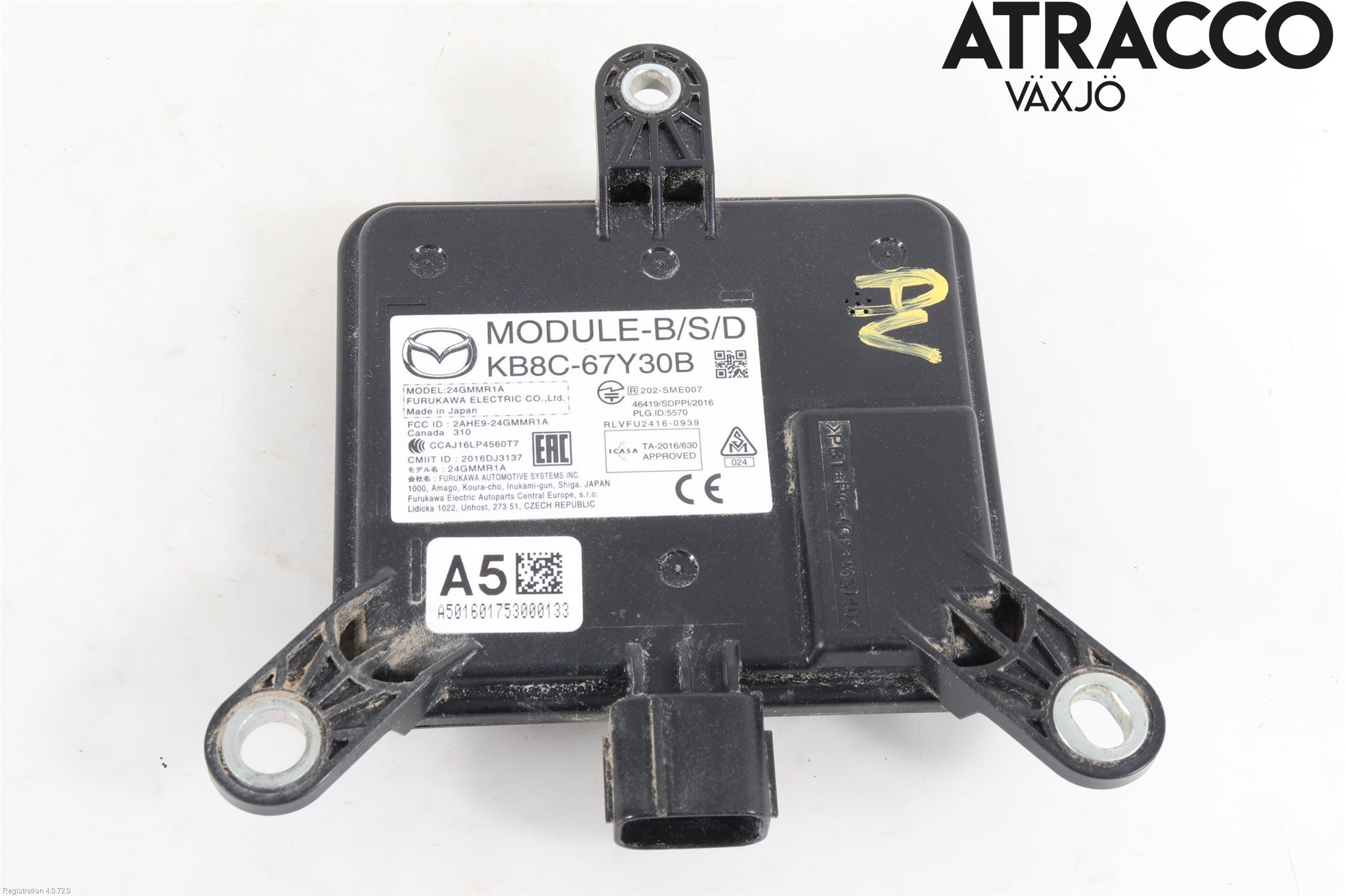 Mazda CX-5 17- Sensor Kollisjonsbeskyttelse