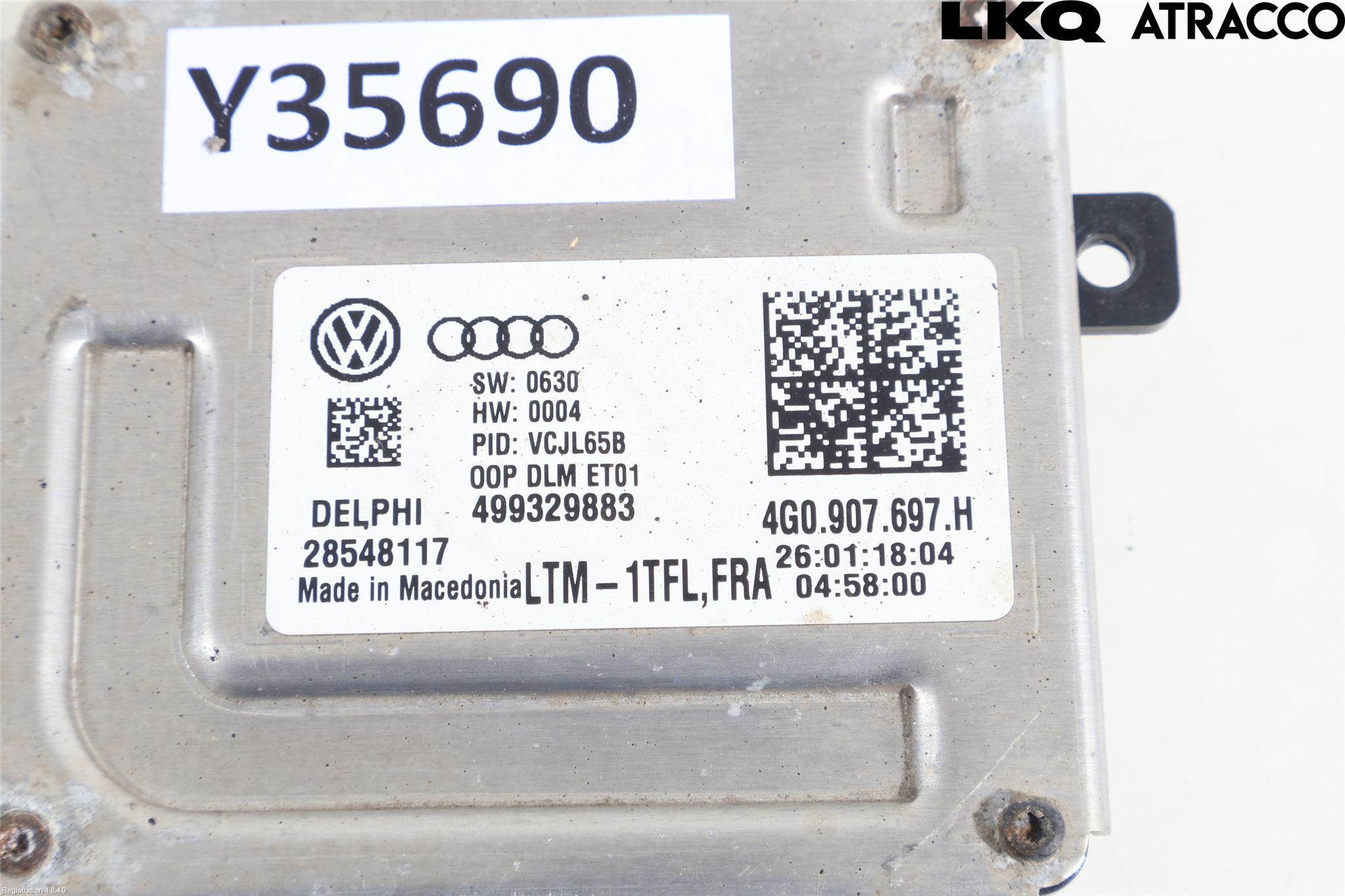 Volkswagen VW TIGUAN 16-24 Styreenhet Xenon