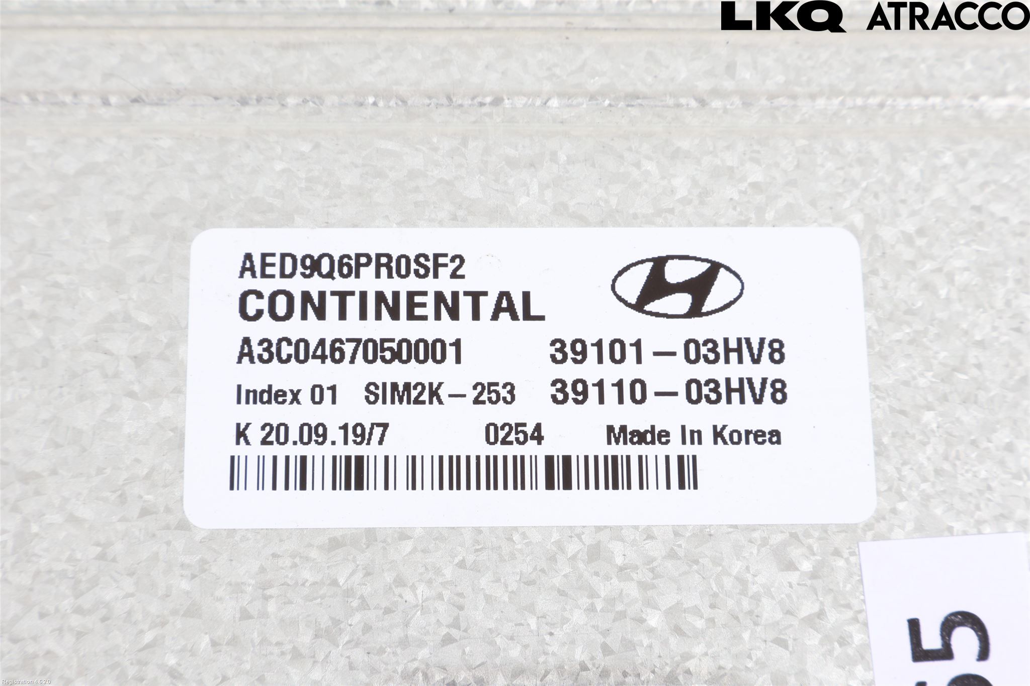 Hyundai IONIQ AE 17-22 Styreenhet Innsprøytning