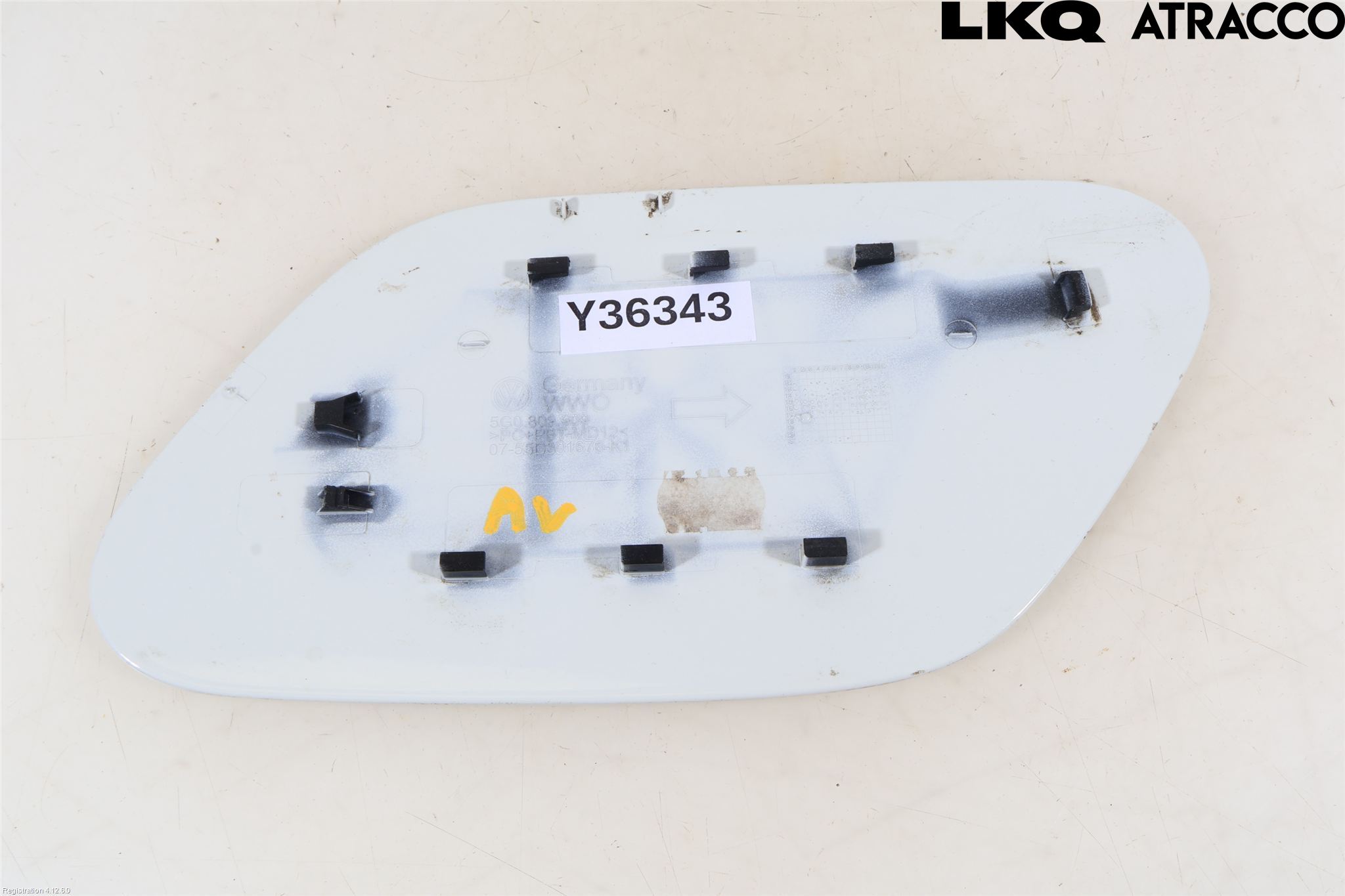 Volkswagen VW GOLF / E-GOLF VII 13-20 Drivstoff Tankluke