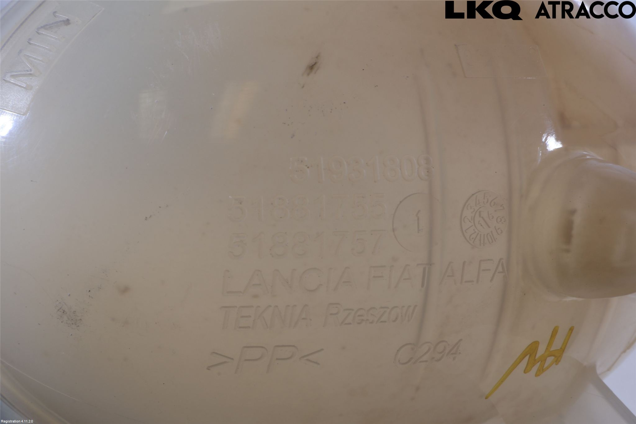 Fiat 500L 13-19 Ekspansjonstank