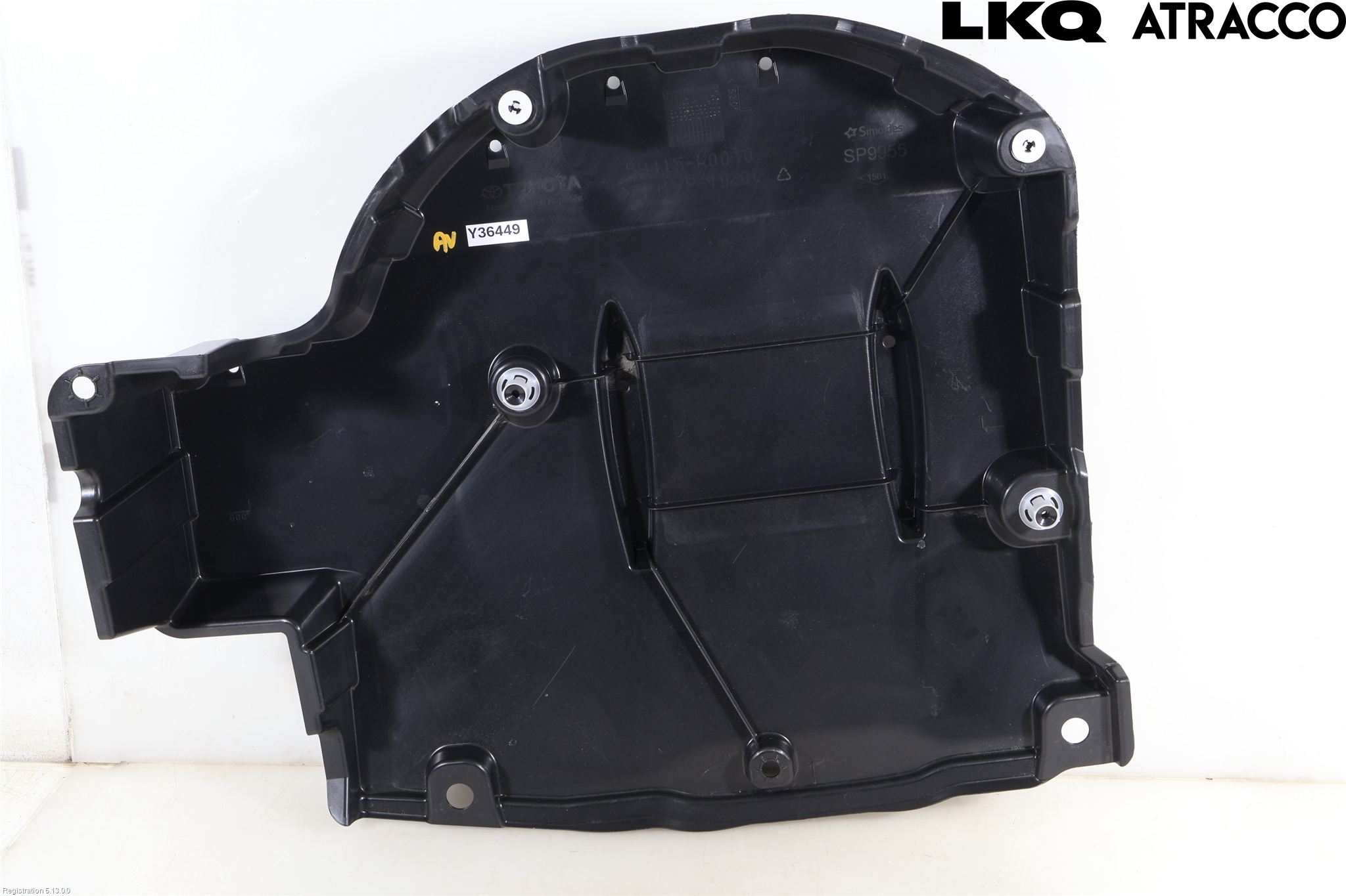 Toyota YARIS XP21 20- Bunnplate U Motor-Gear-Dørk