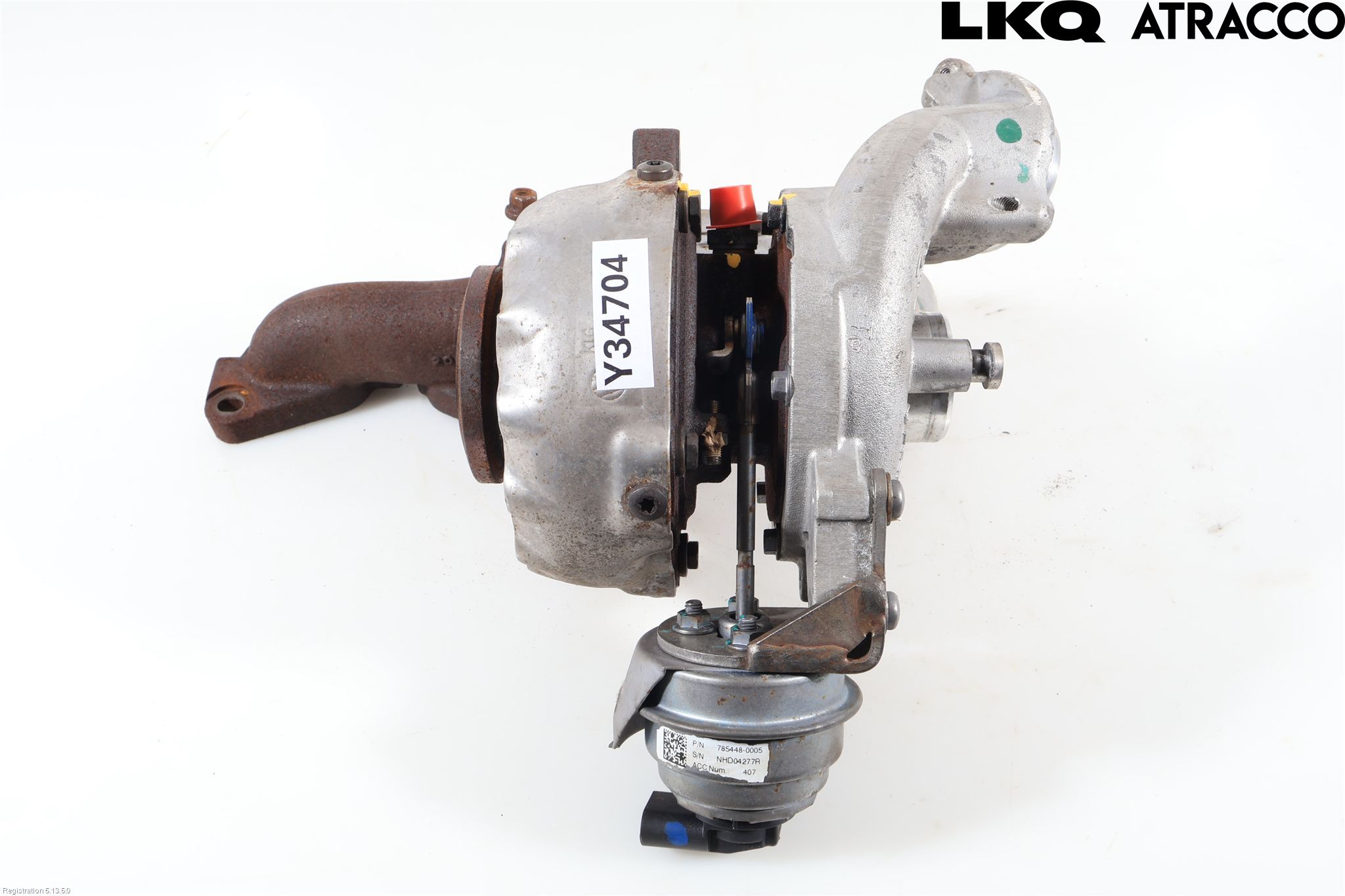 Skoda SUPERB 09-15 Turboaggregat