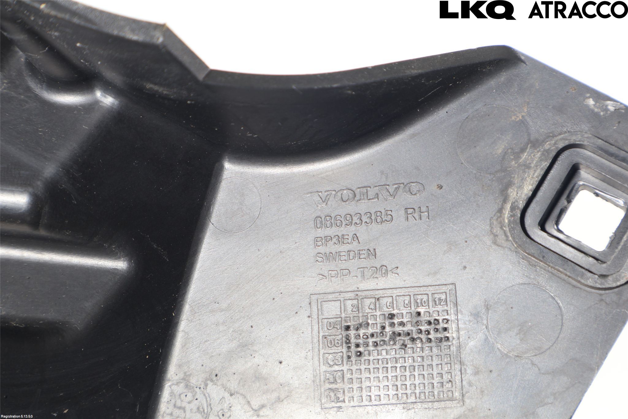 Volvo V70 05-08 Støtfangerfeste Bak Høyre