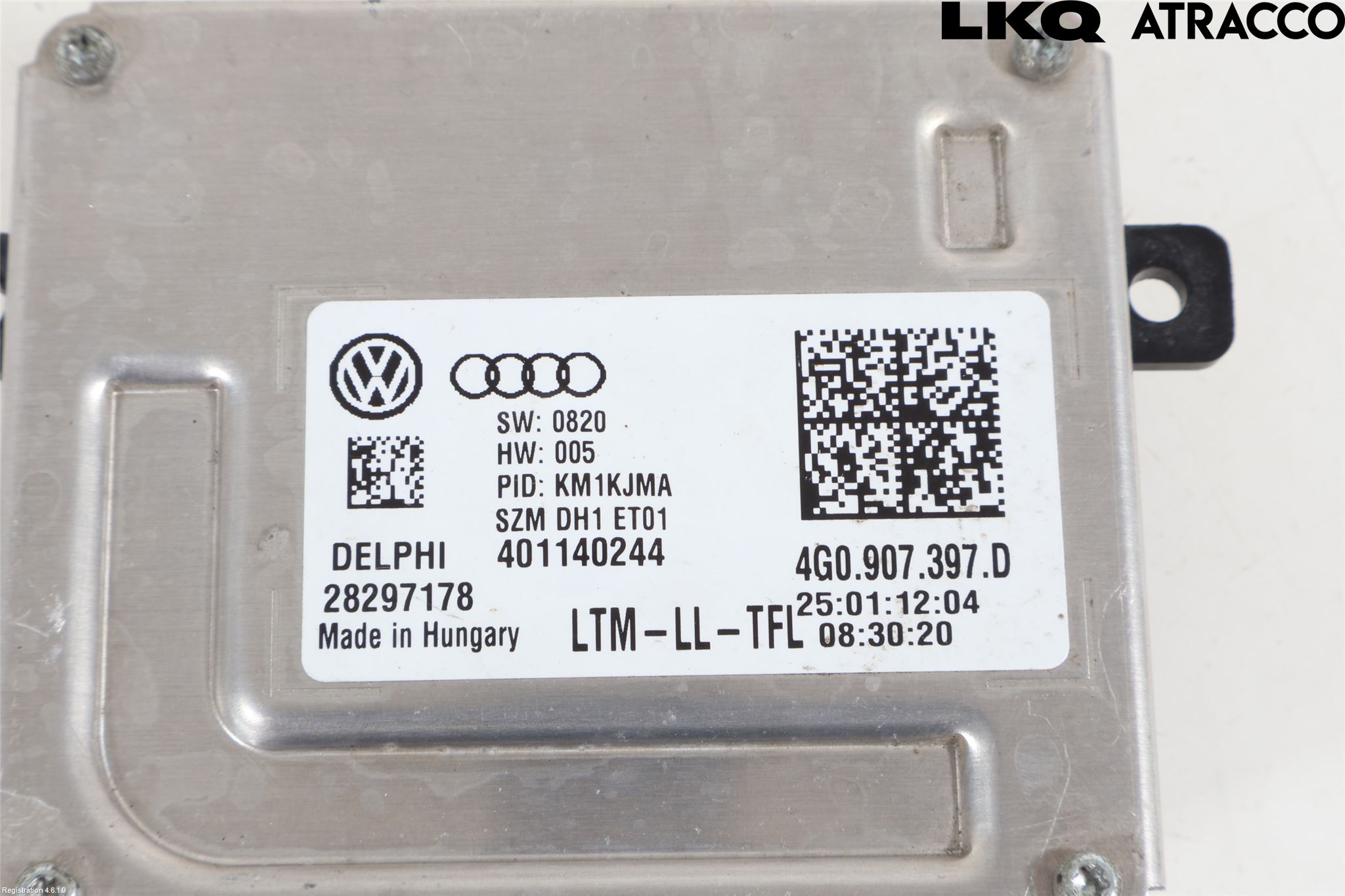 Audi A6/S6 4G 11-18 Styreenhet Xenon