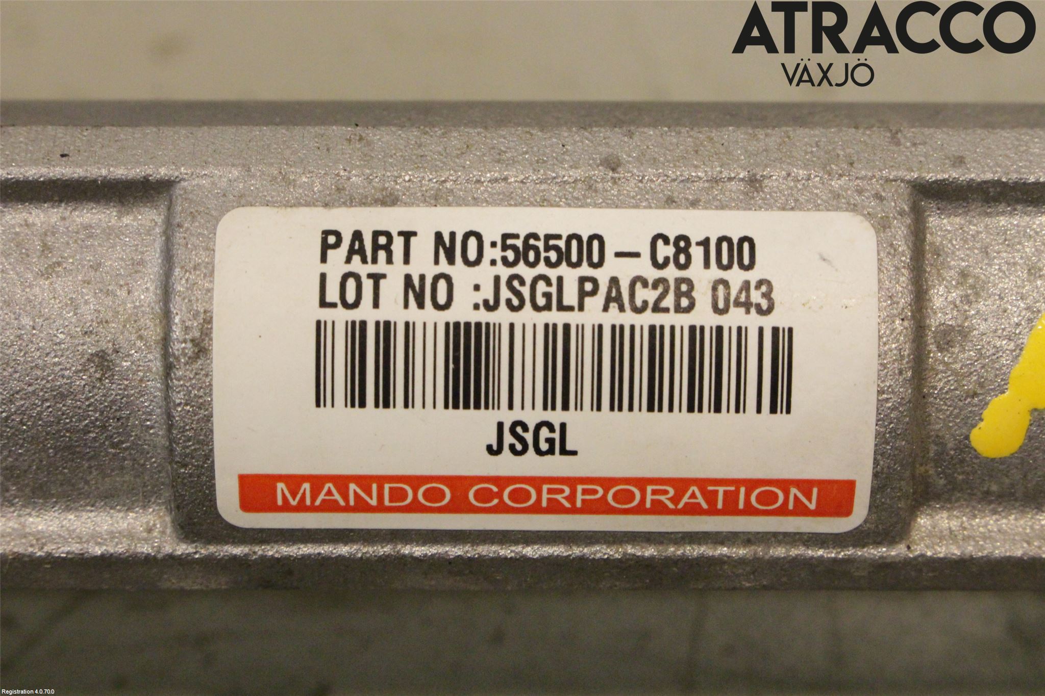 Hyundai i20 GB 15-20 Servo Snekke - Tannstang