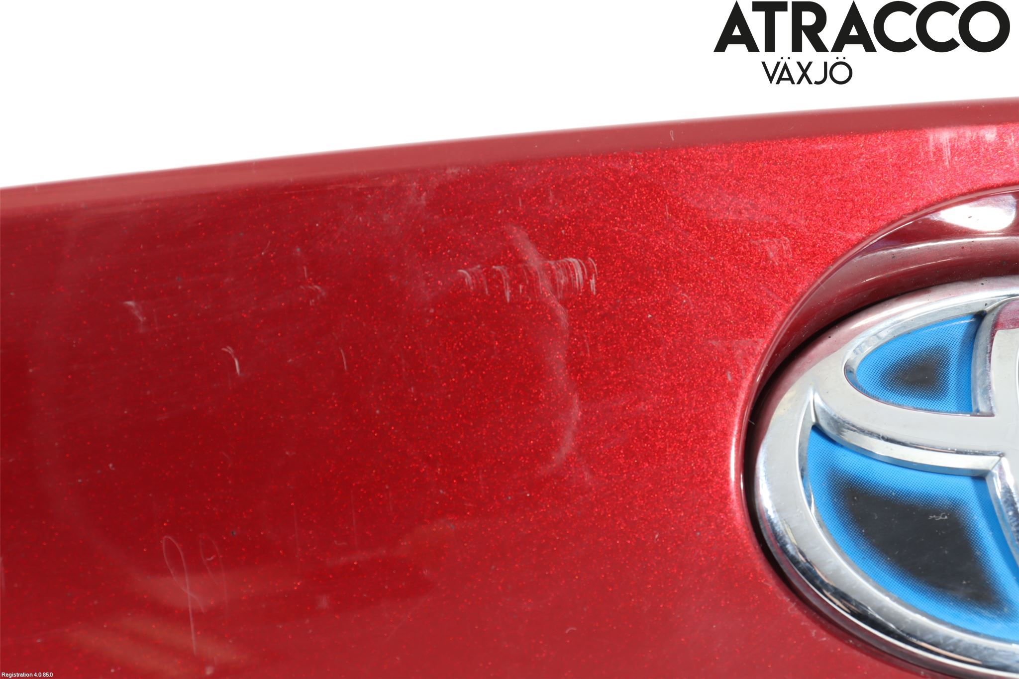 Toyota C-HR 16-23 Refleksplate - Skiltplate