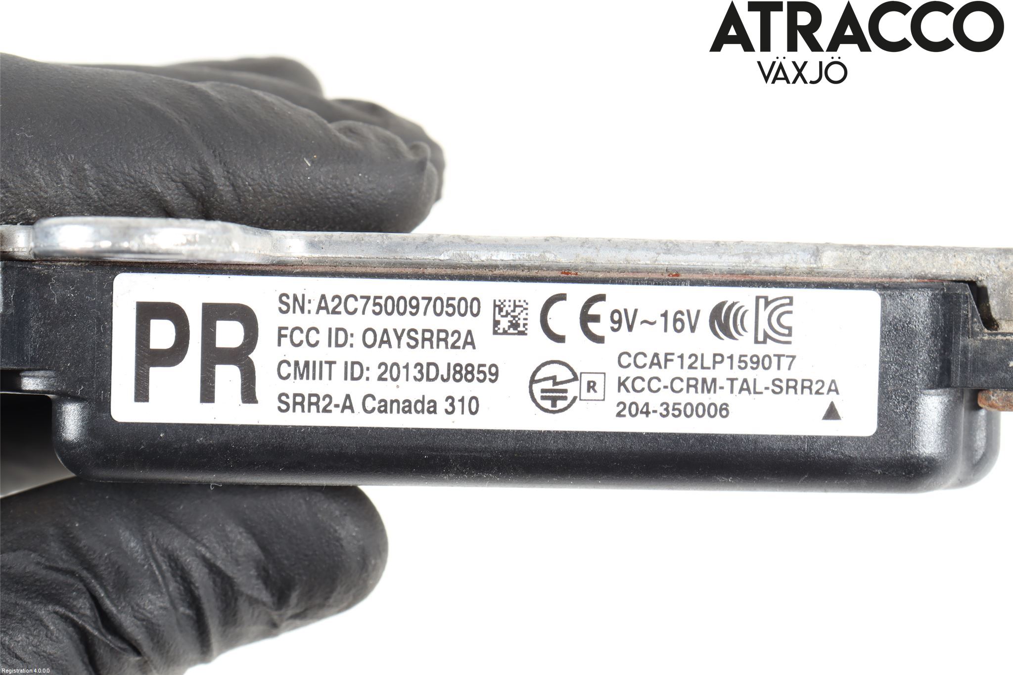 Toyota PRIUS (ZVW50) 16-21 Sensor Kollisjonsbeskyttelse
