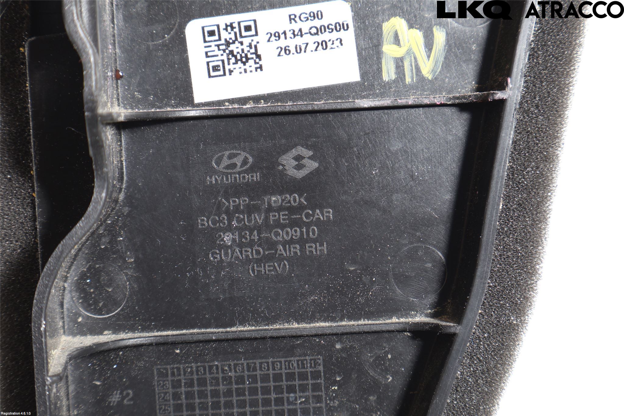 Hyundai i20 BC 21- Luftstyring Front