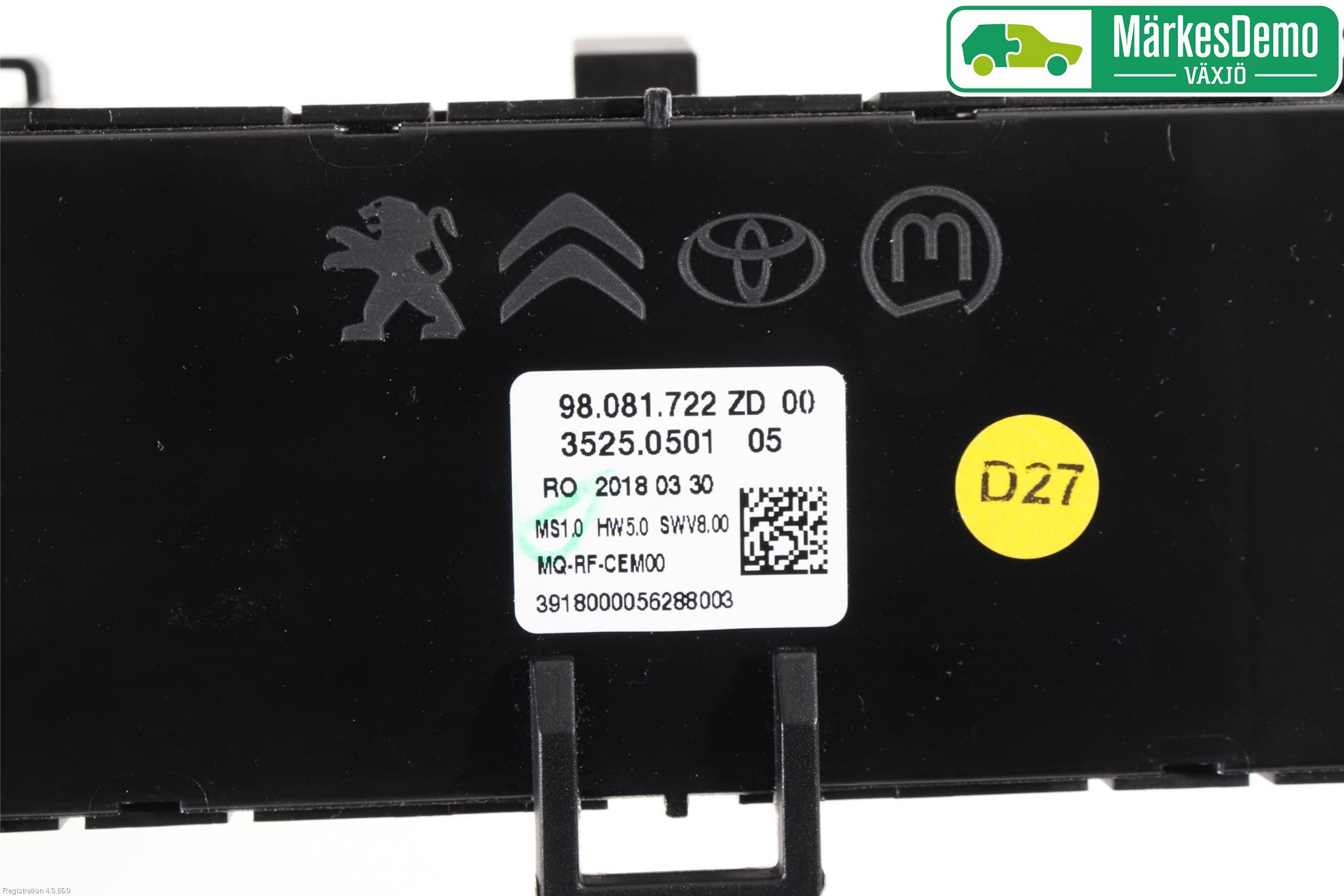 Toyota PROACE II 16- Varme Ac Betjening-Display