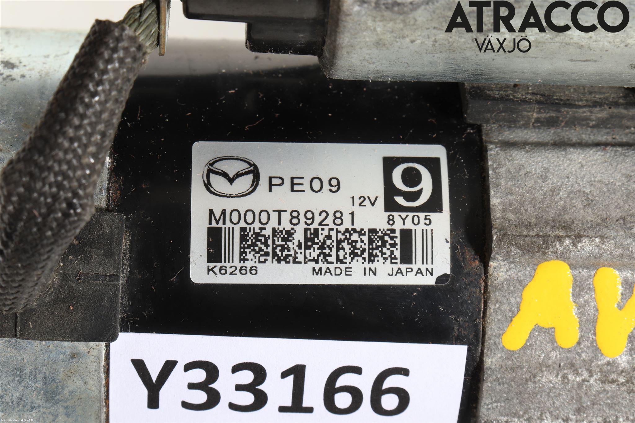 Mazda CX-3 Startmotor