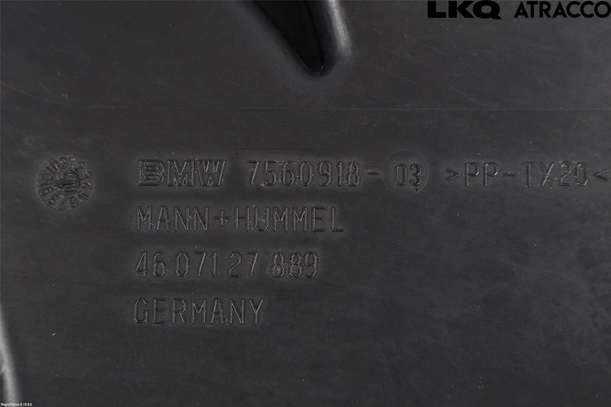 BMW 3 E90/91 SED/TOU 05-12 Inns Gummibelg - Slange