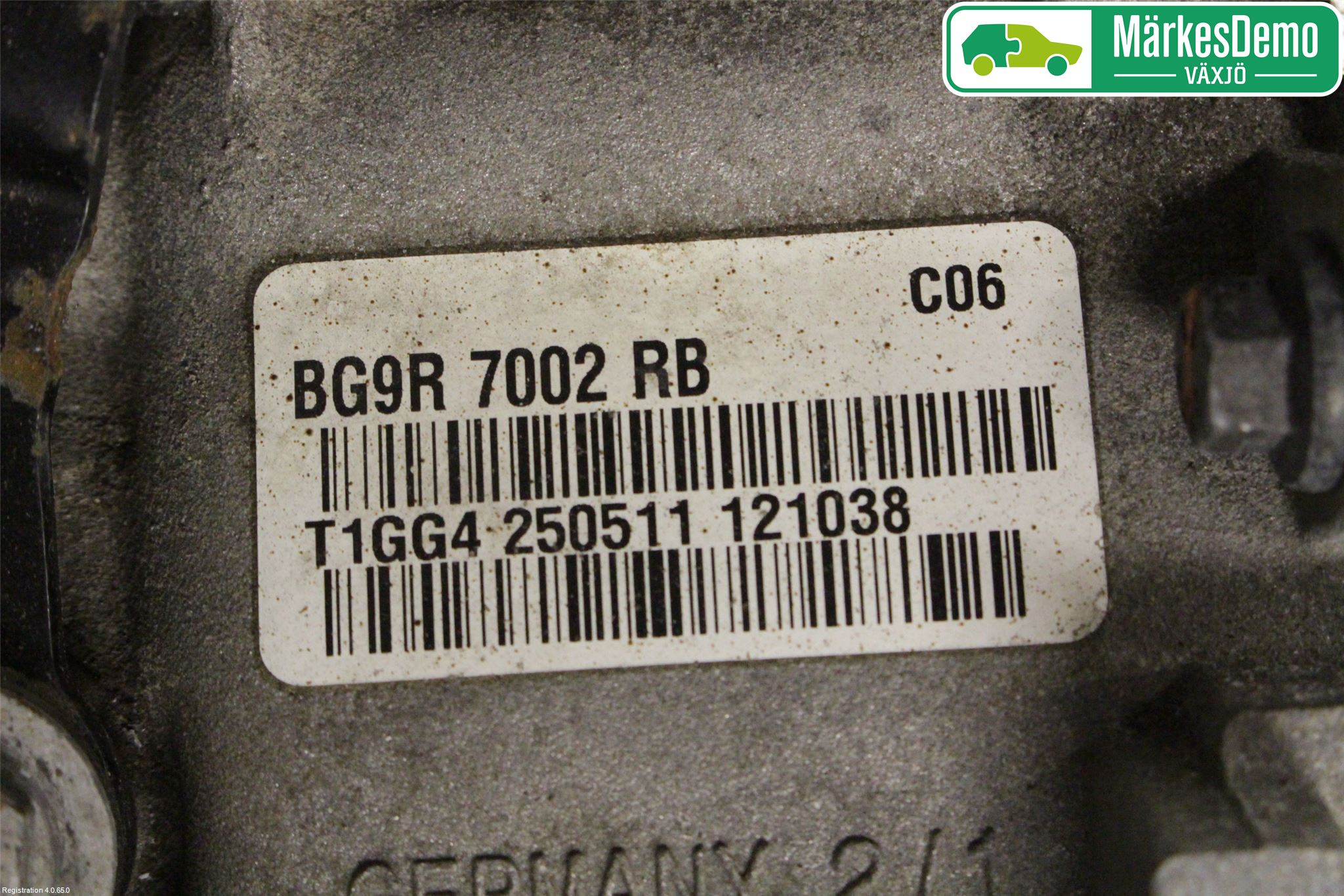 Ford MONDEO 07-15 Gearkasse 6 Trinn