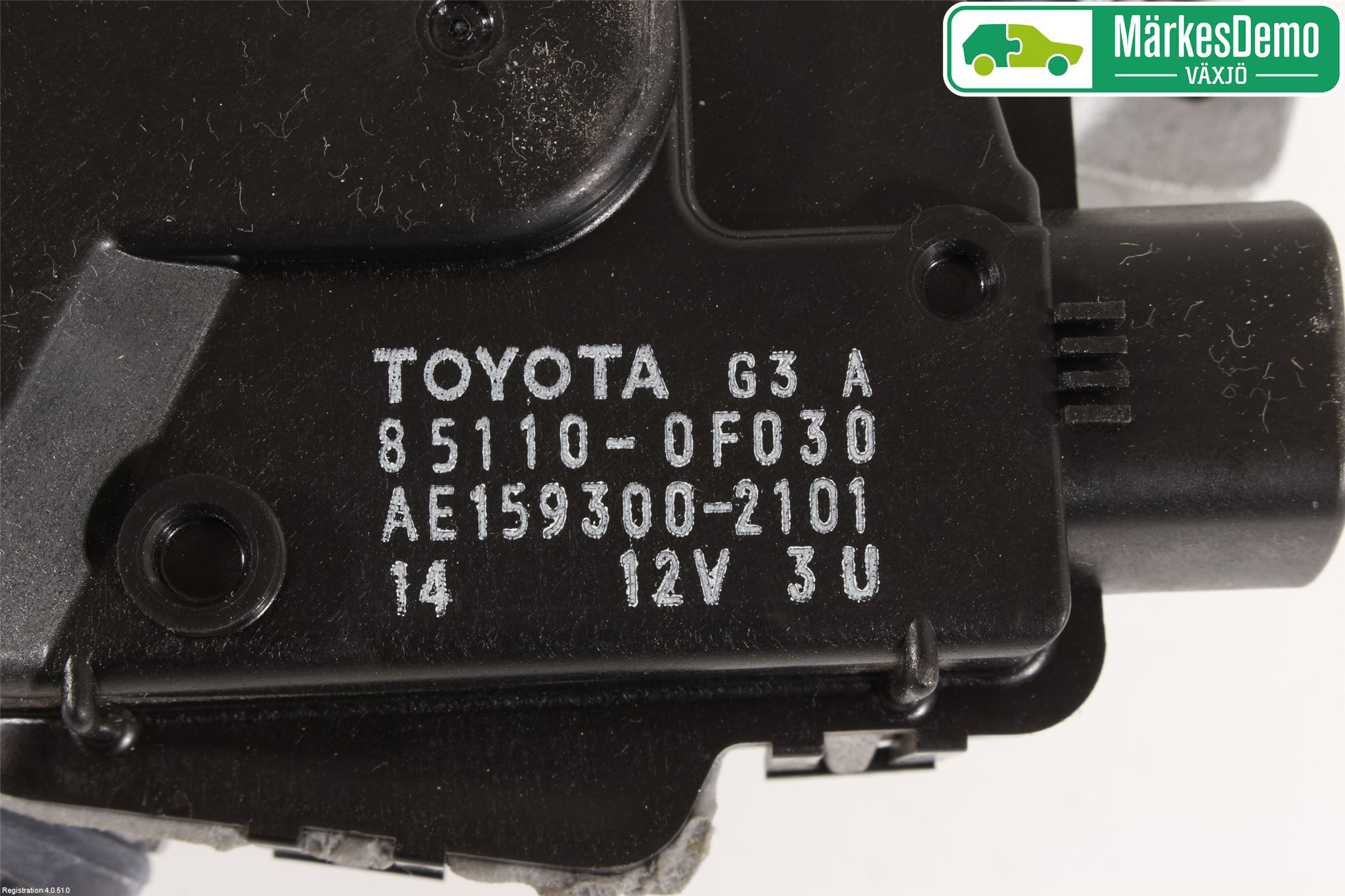 Toyota VERSO 09-18 Viskeroverføring Frontrute