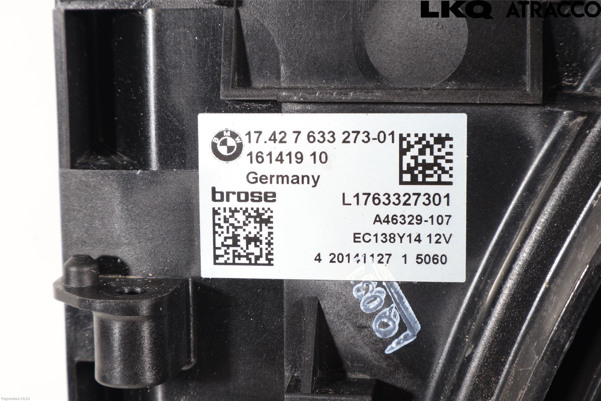 BMW 5 F10/F11/F18 09-17 Kjølevifte-Radiator Hus-Kåpe