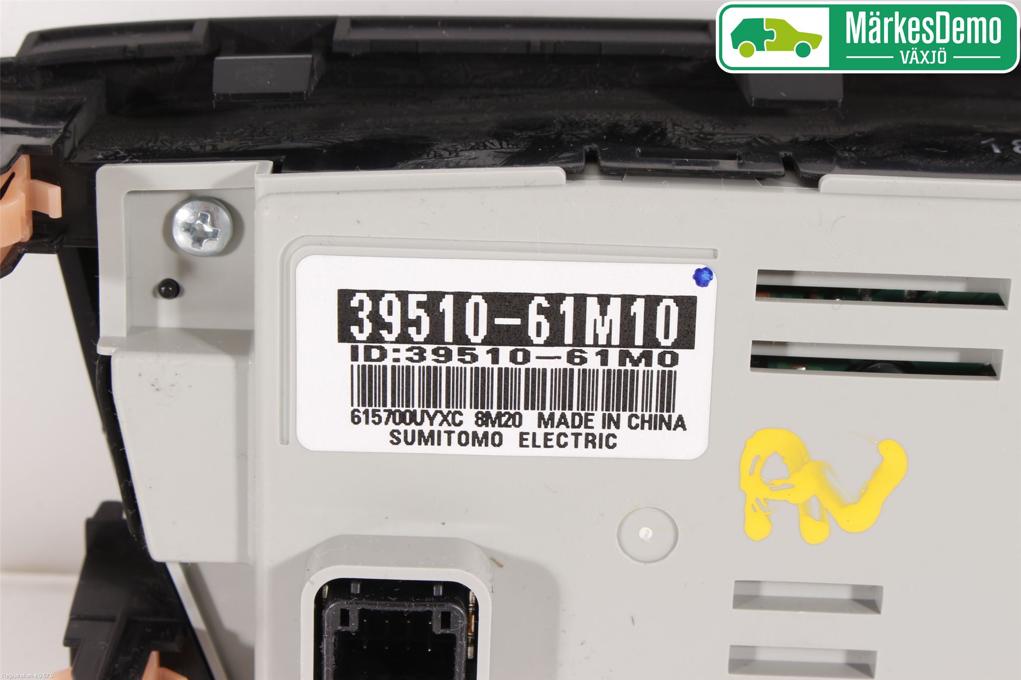 Suzuki SX4 S-CROSS 14-21 Varme Ac Betjening-Display
