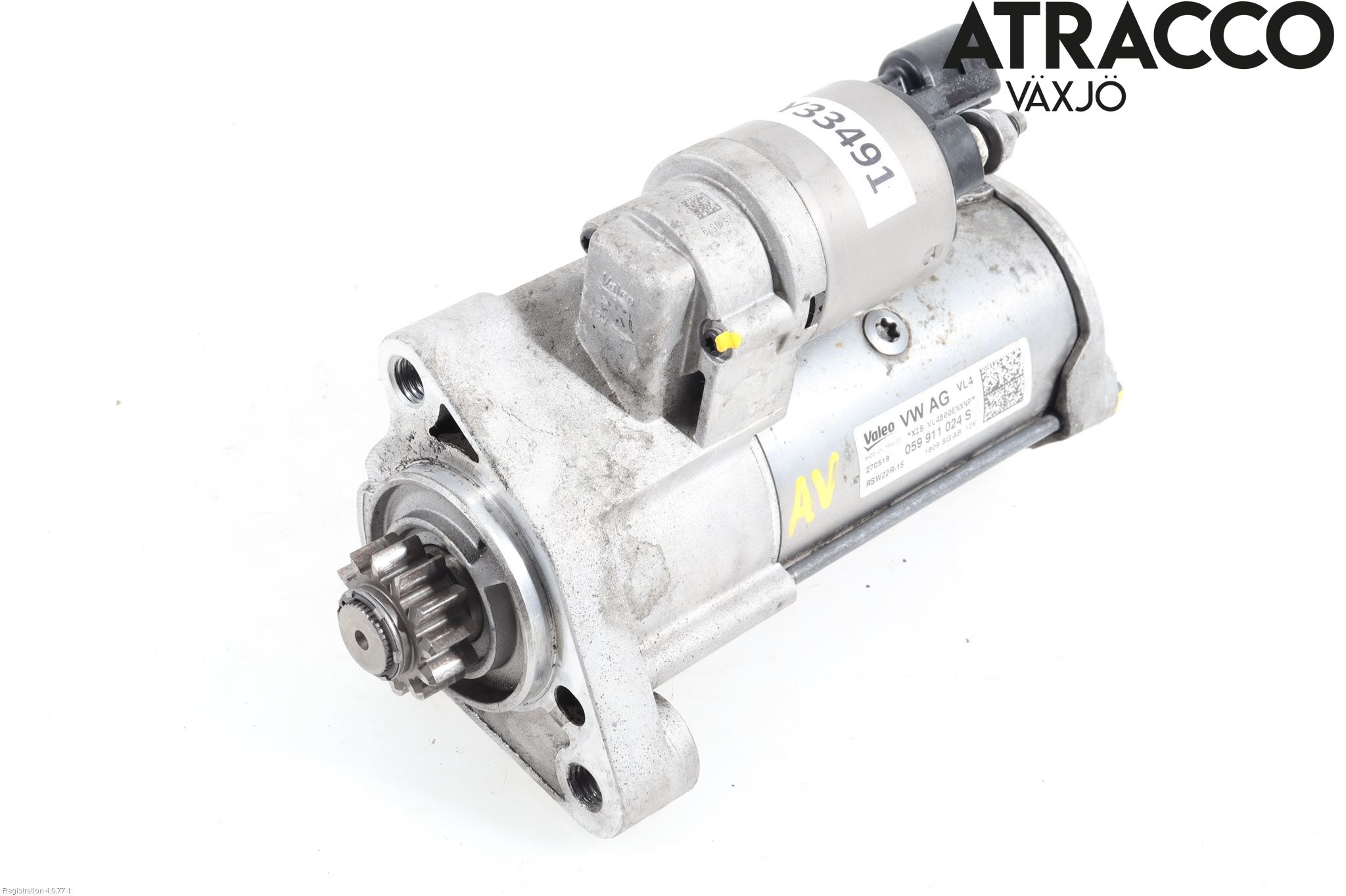 Volkswagen VW AMAROK 2H 10-22 Startmotor Diesel
