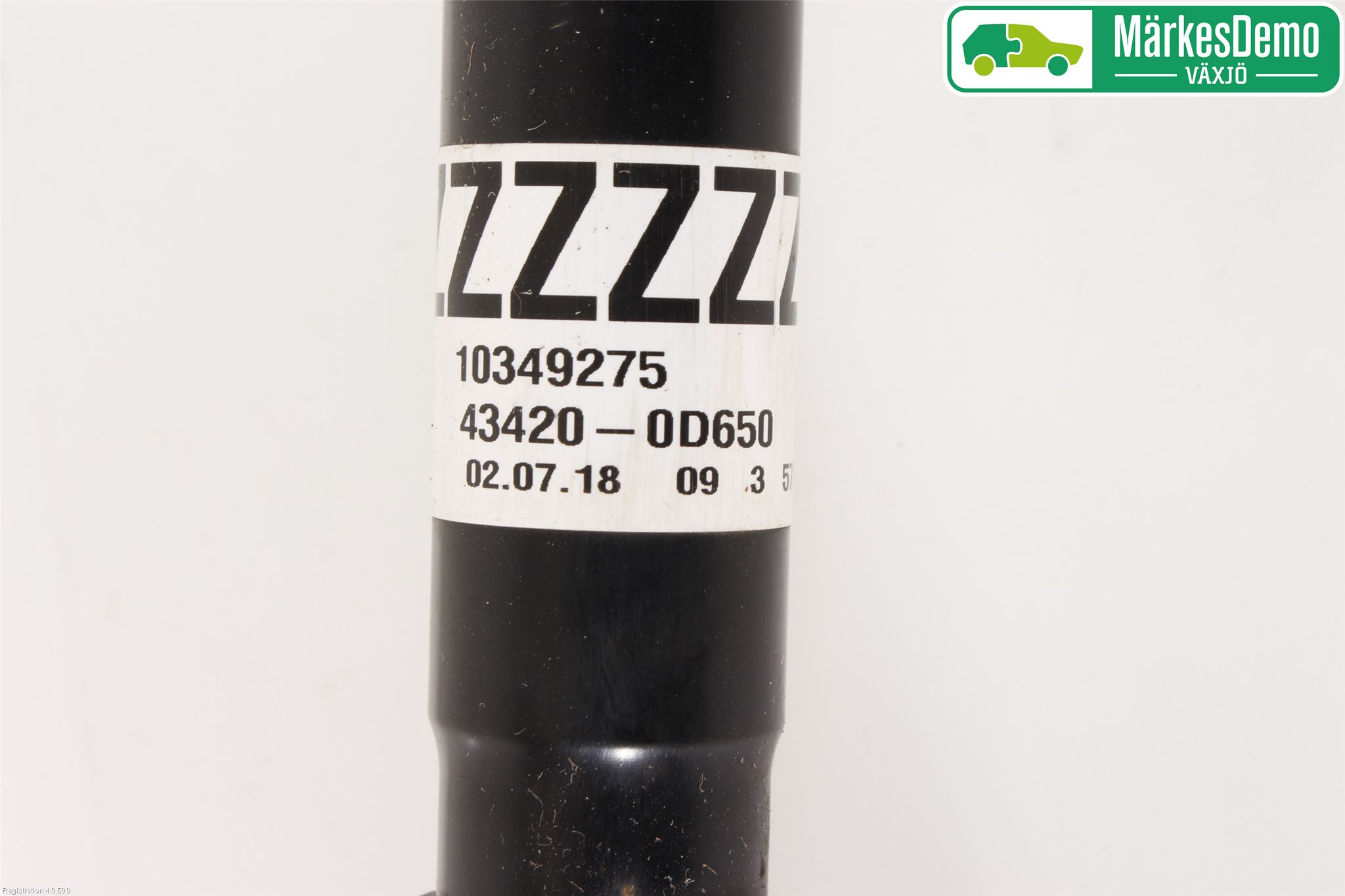 Toyota YARIS XP130 15-20 Drivaksel Foran Kompl Venstre