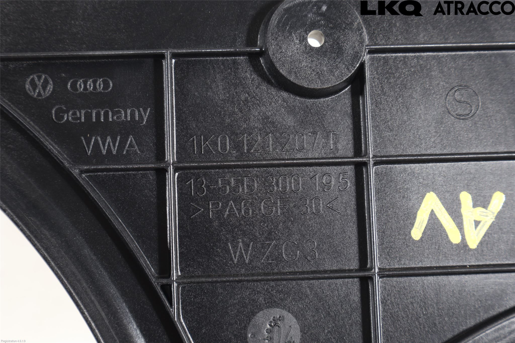 Volkswagen VW CADDY      04-10 Kjølevifte-Radiator Hus-Kåpe
